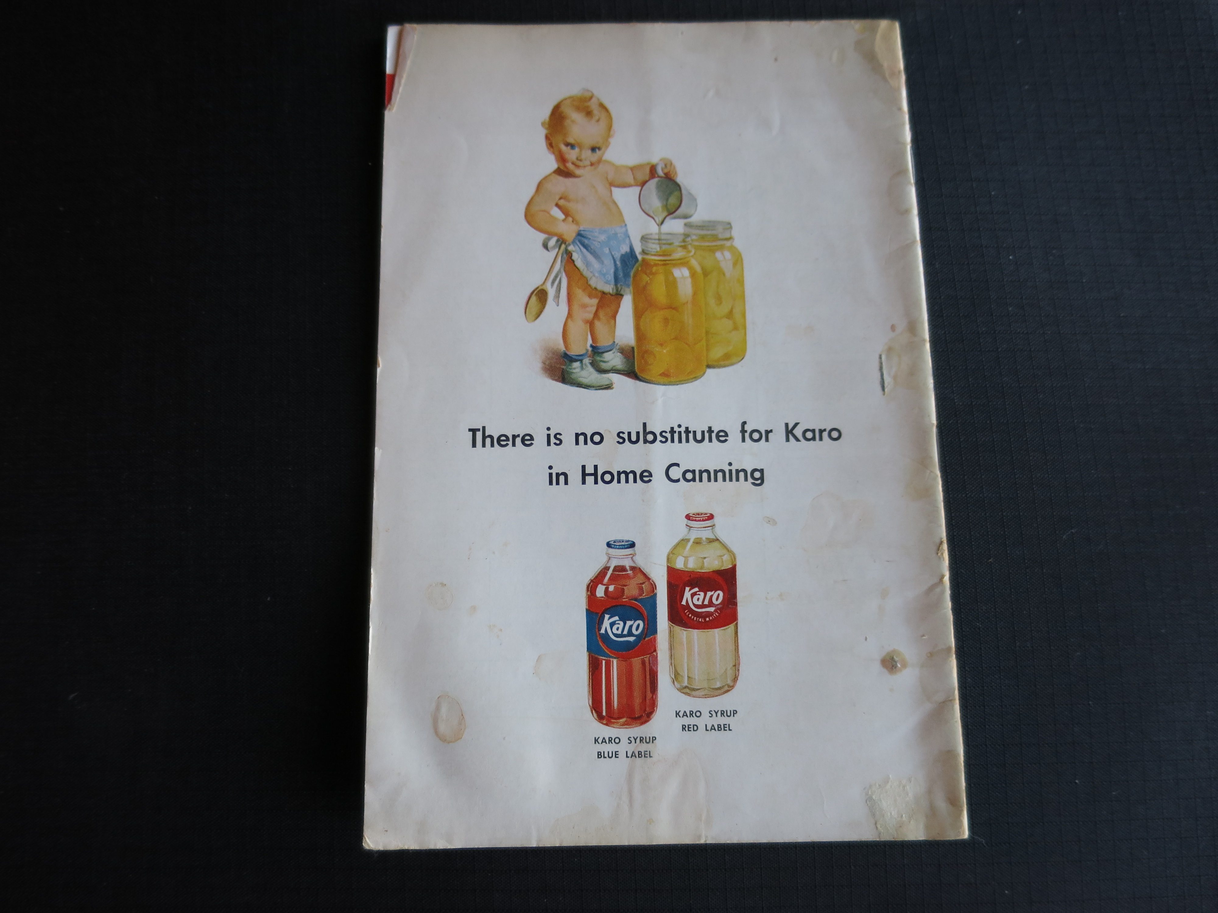 Finer Caned and Frozen Fruits Recipe Cook booklet 1946