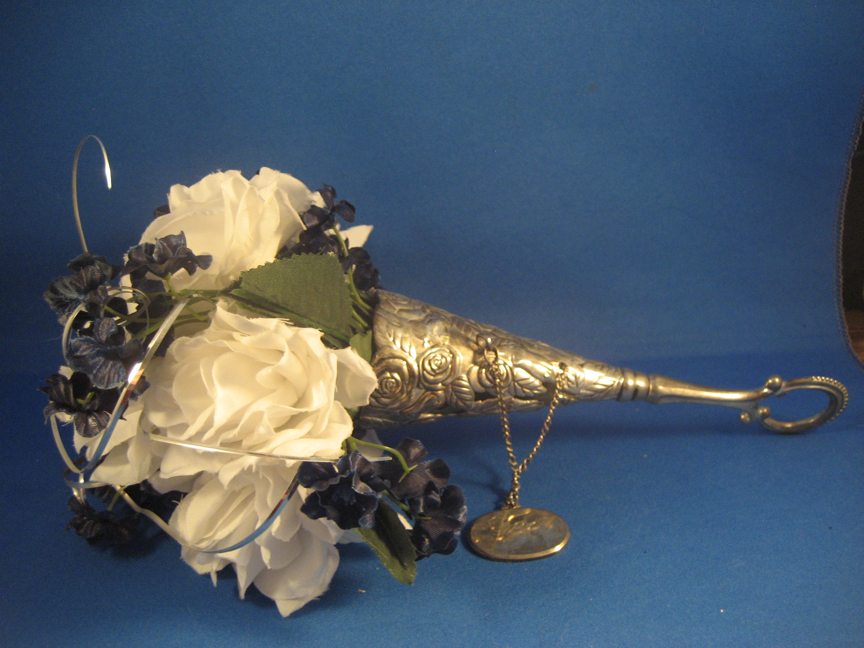 Silver Plated Bride's Tussy Mussy