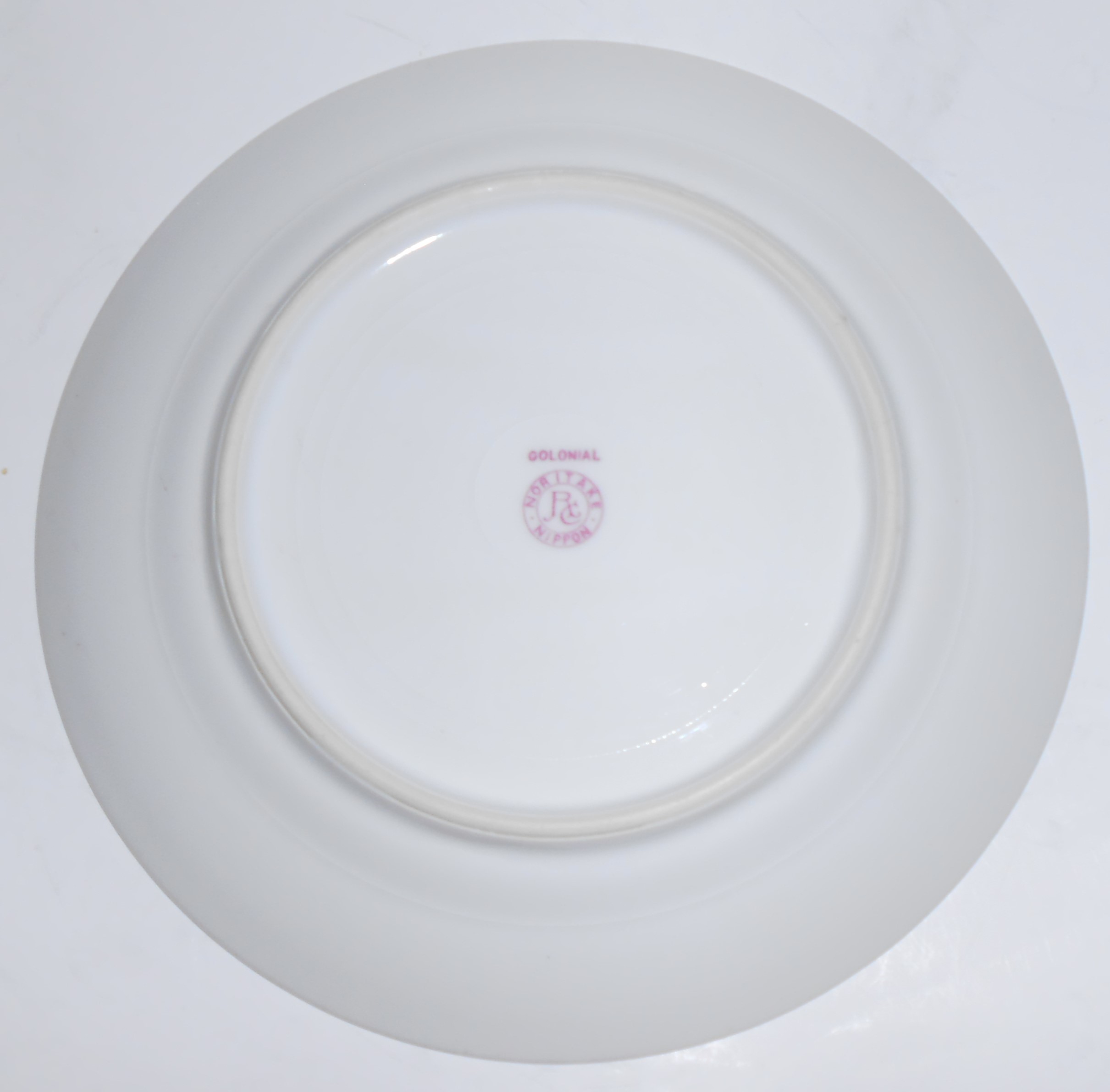Noritake Porcelain China The Mikado W/Gold Bread Plate