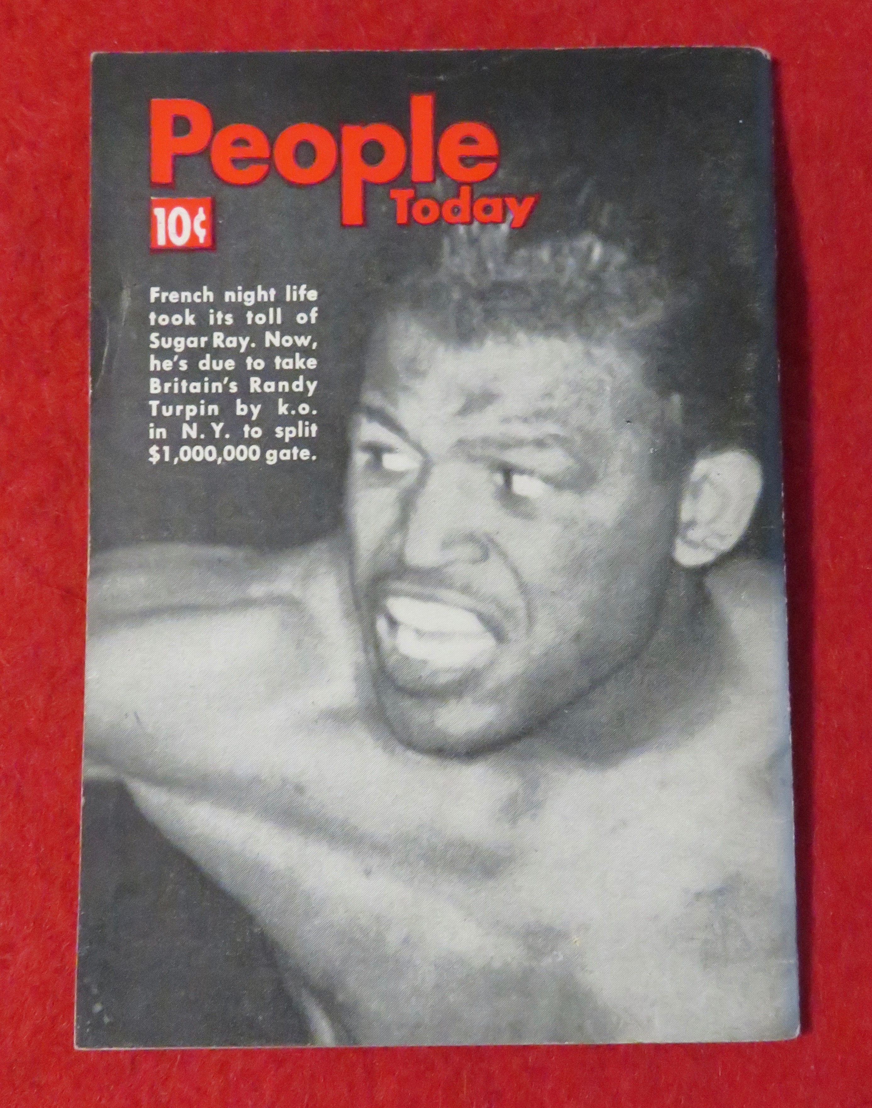 People Today Magazine August 29, 1951 Nude & Lewd