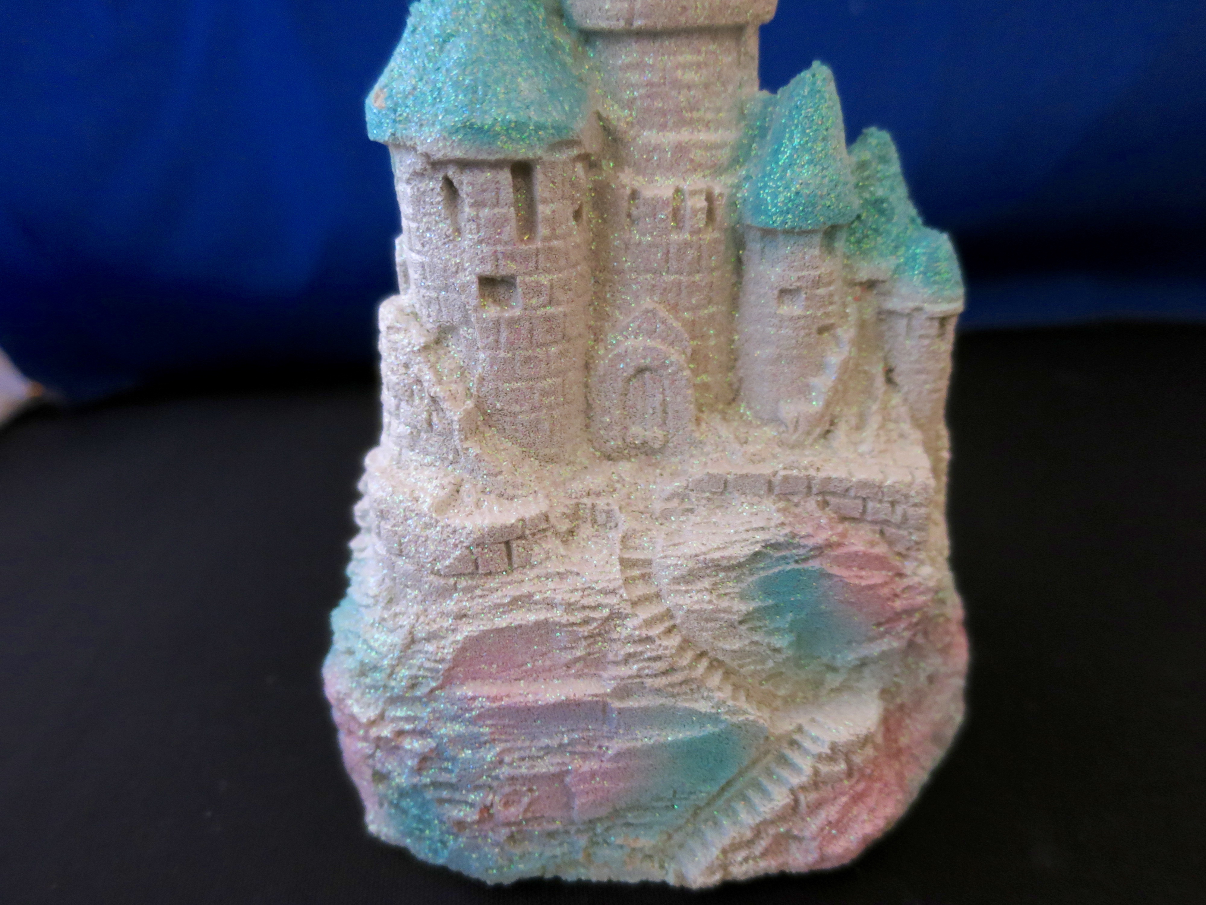 Sand Art of Daytona Castle Figurine Easter Decor