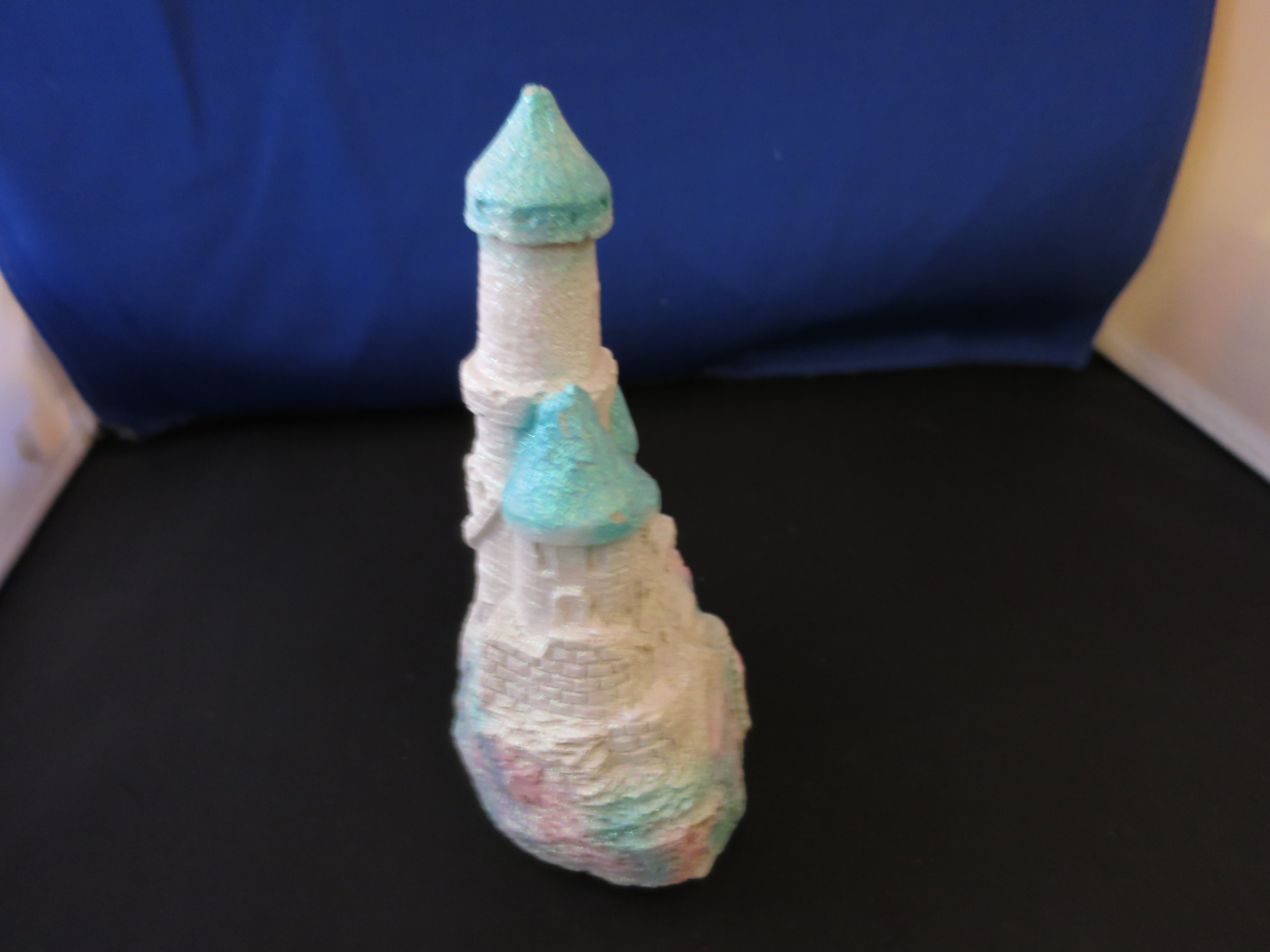 Sand Art of Daytona Castle Figurine Easter Decor