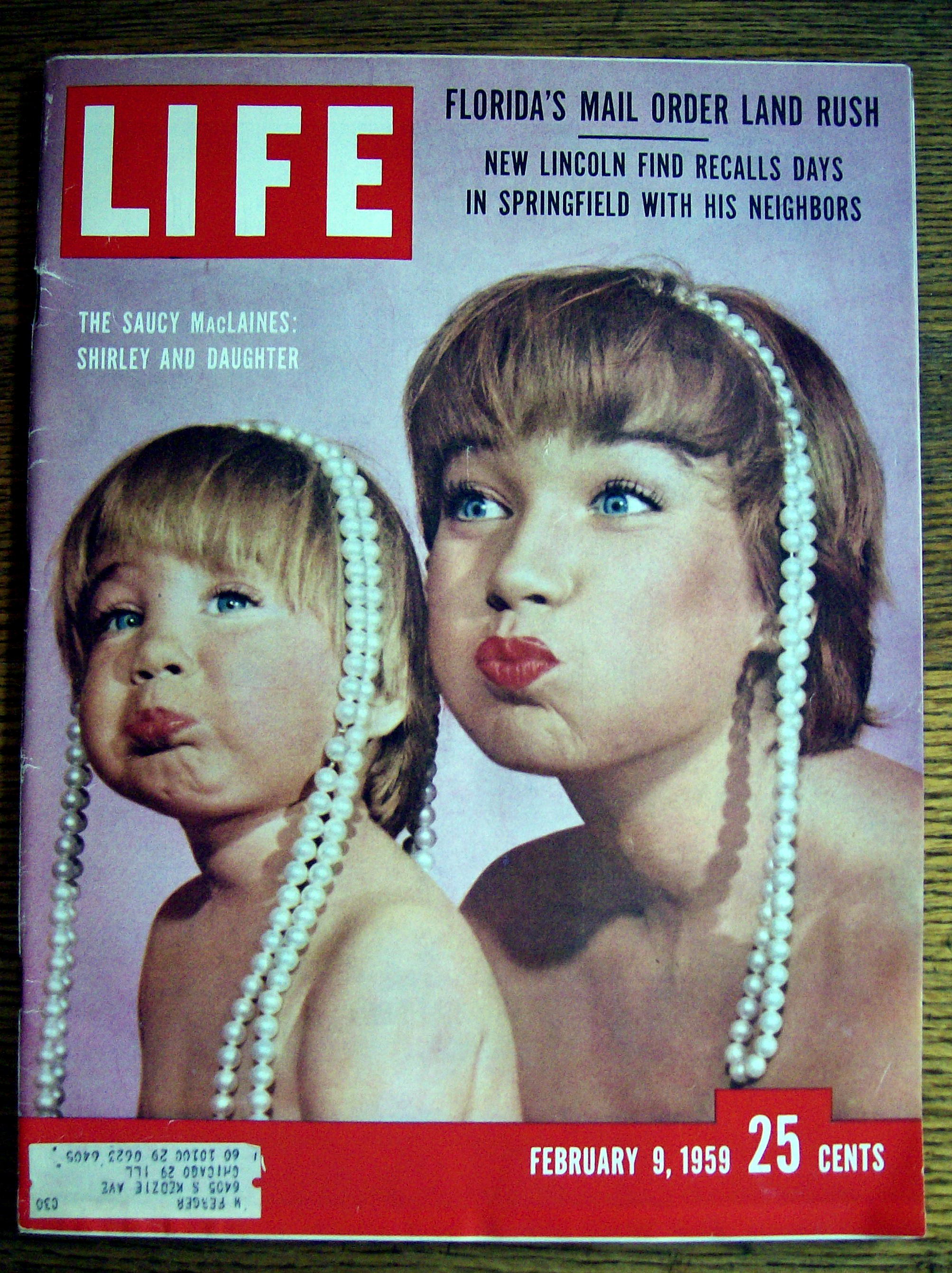 Life Magazine February 9, 1959 Shirley MacLaine