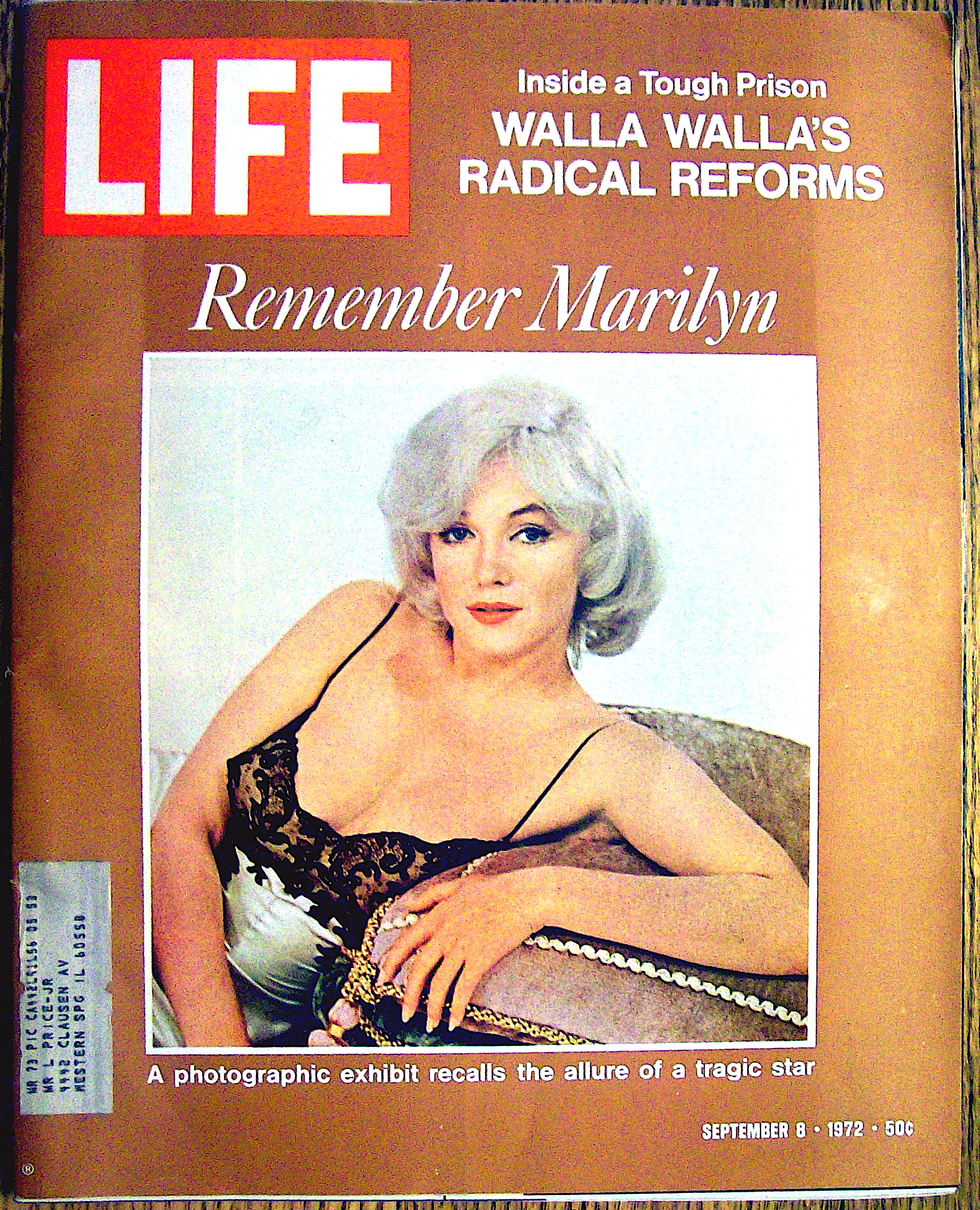 Life Magazine - September 8, 1972 - Marilyn Monroe