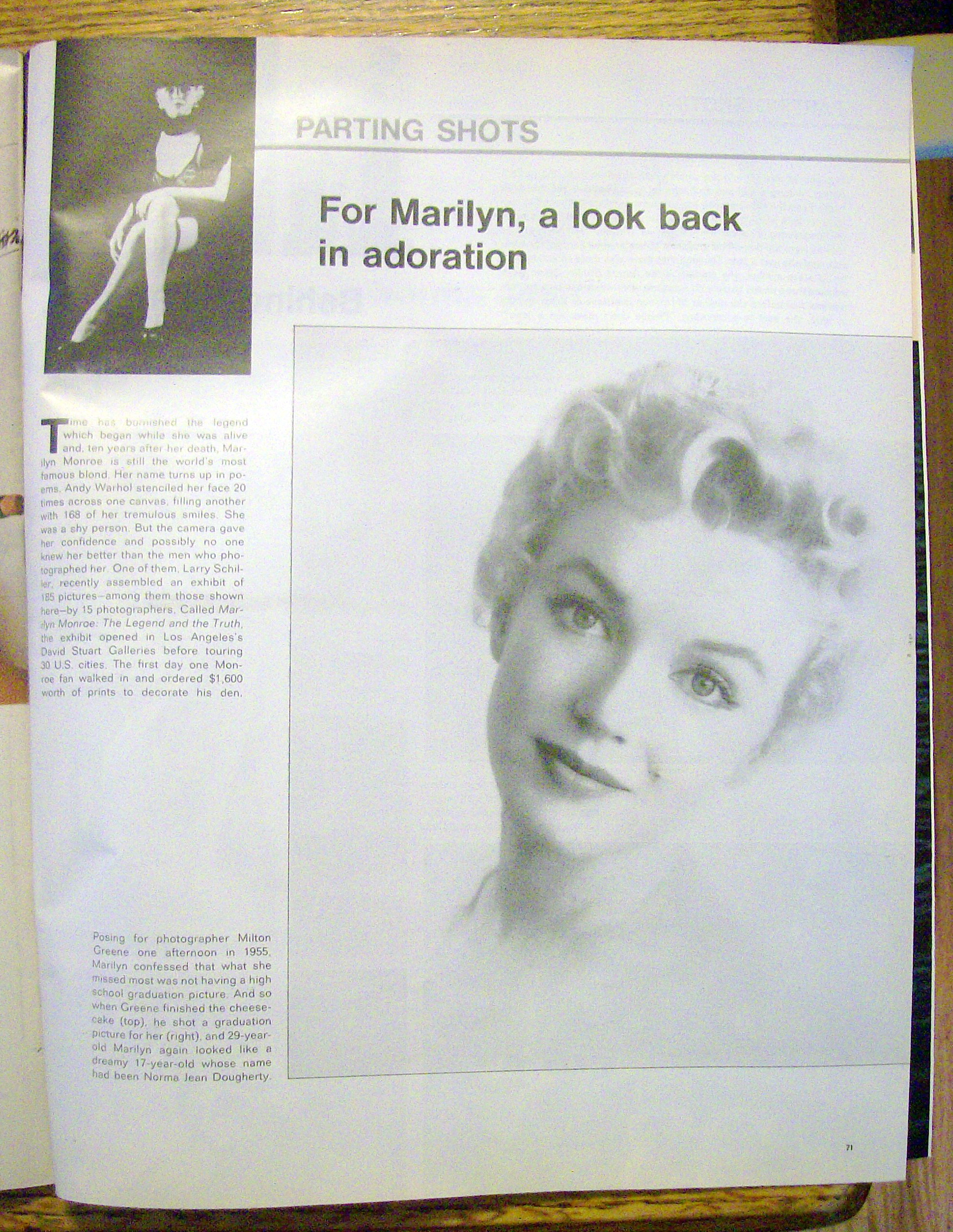 Life Magazine - September 8, 1972 - Marilyn Monroe