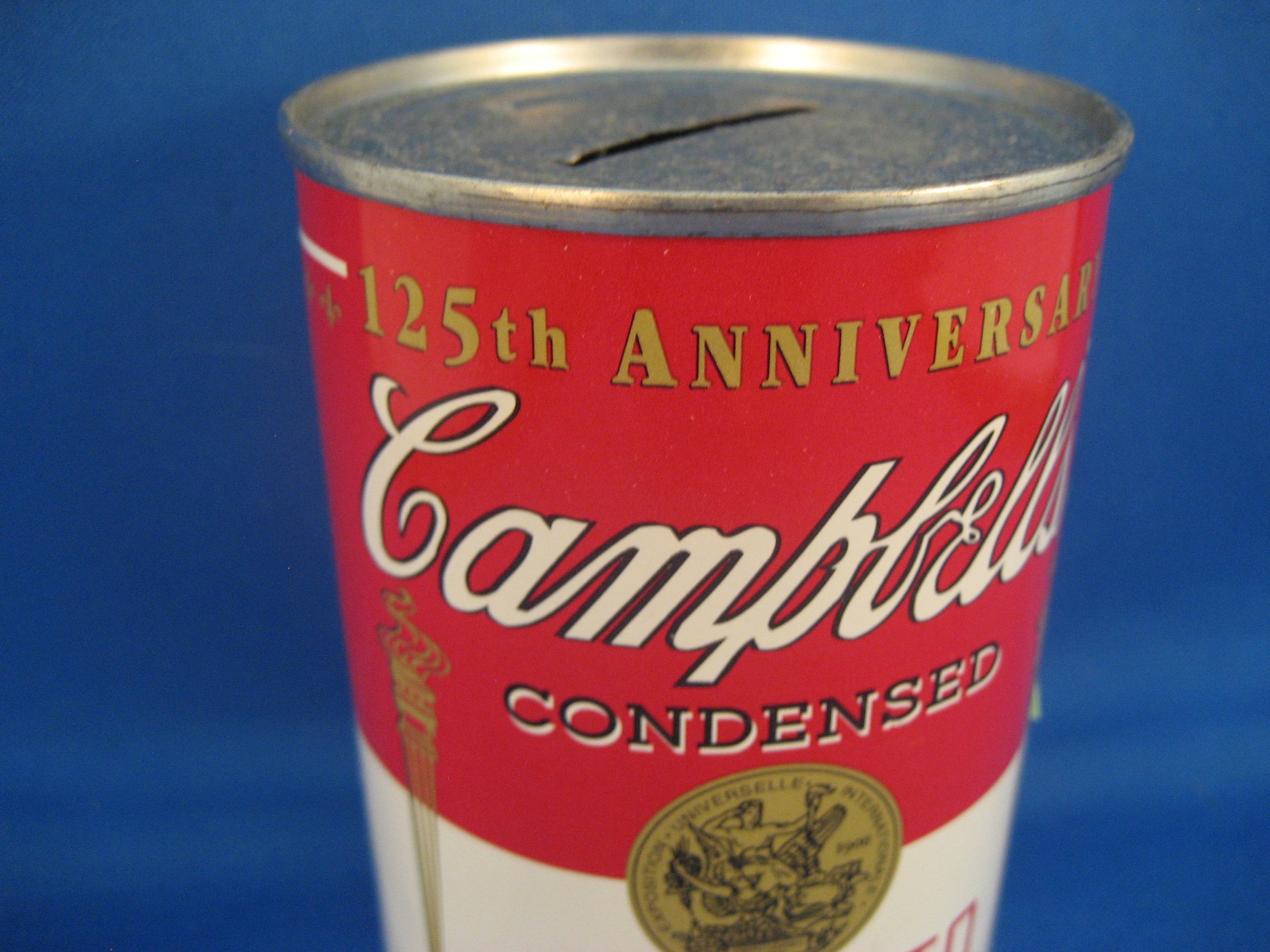 Campbells Soup 125th Anniversary Bank