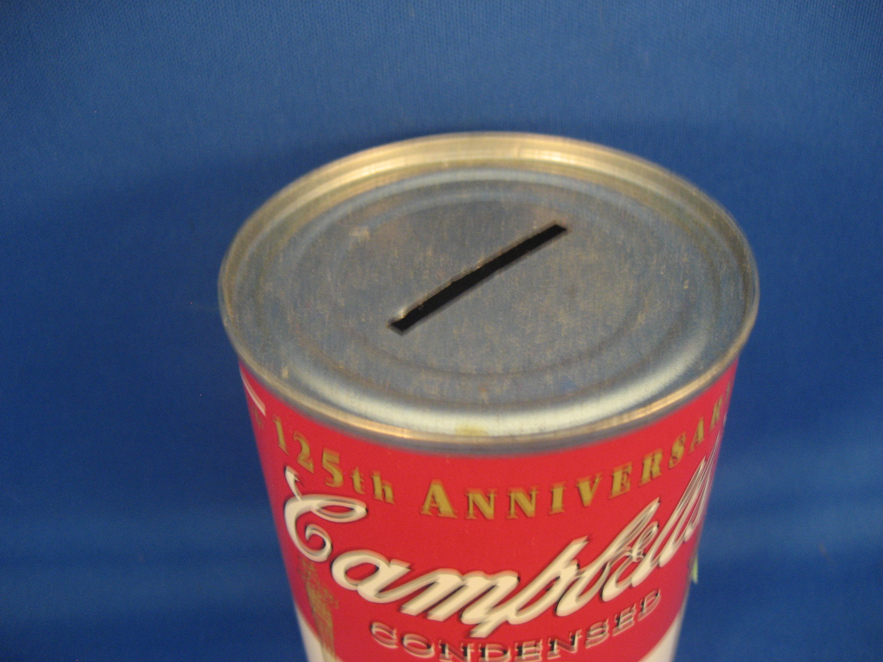 Campbells Soup 125th Anniversary Bank