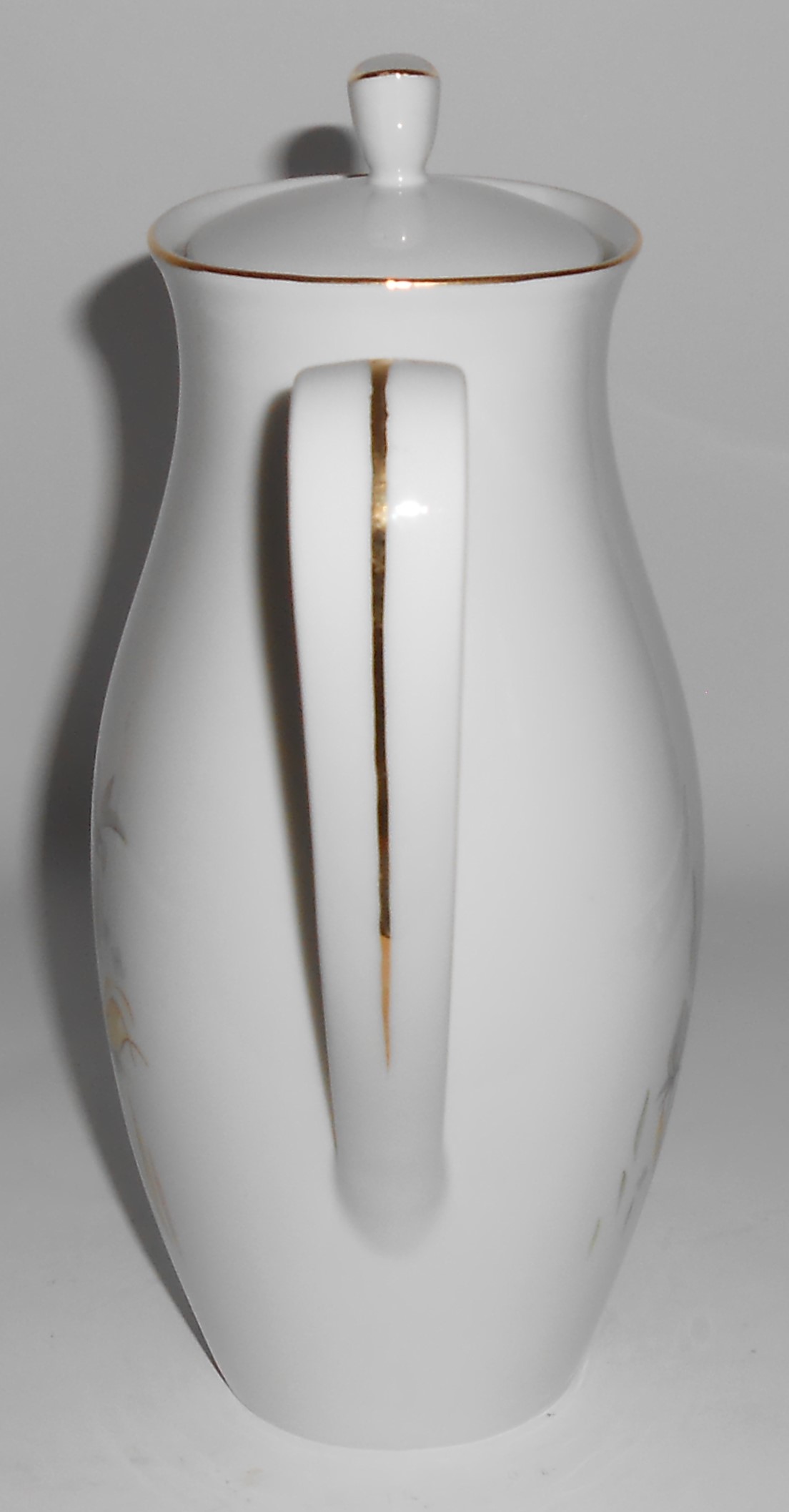 Rorstrand Porcelain China Floral w/Gold Garden Coffee