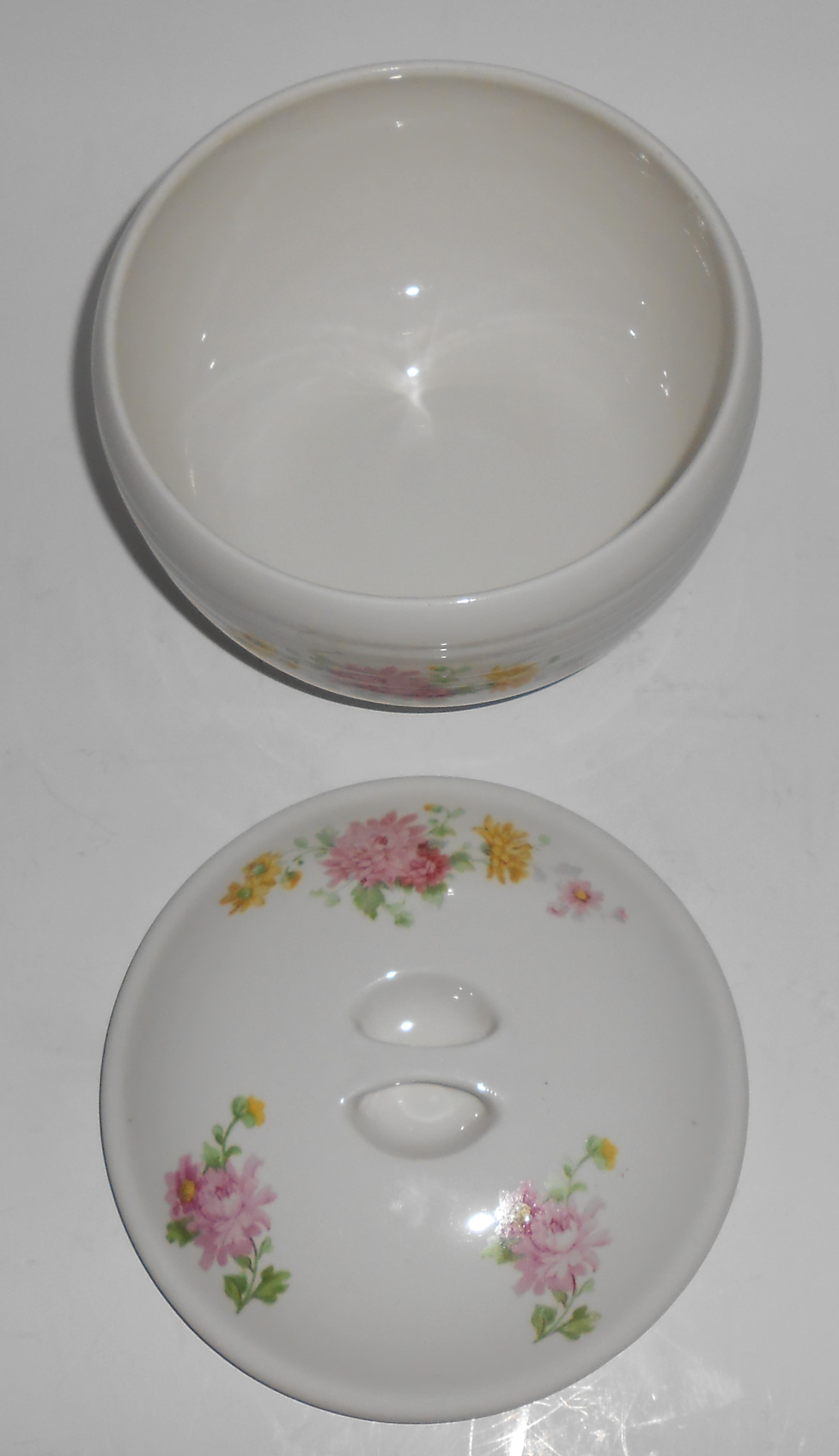 Coors Pottery Porcelain Chrysanthemum Sm Triple Cass