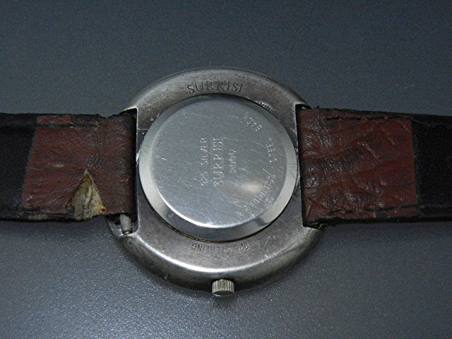 Surrisi Sterling Silver Coral Turquoise Wristwatch