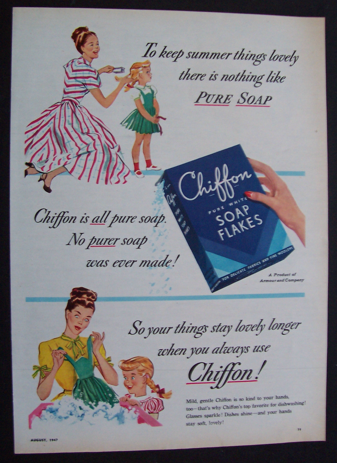 1947 Chiffon Soap Flakes