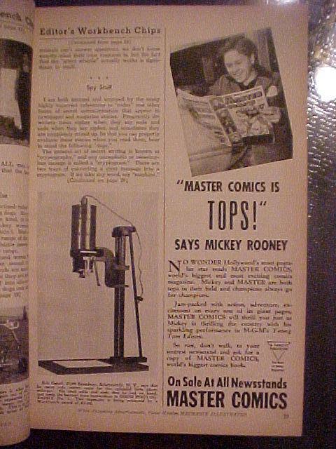 Mechanix Illustrated Magazine-July 1940-New Planes