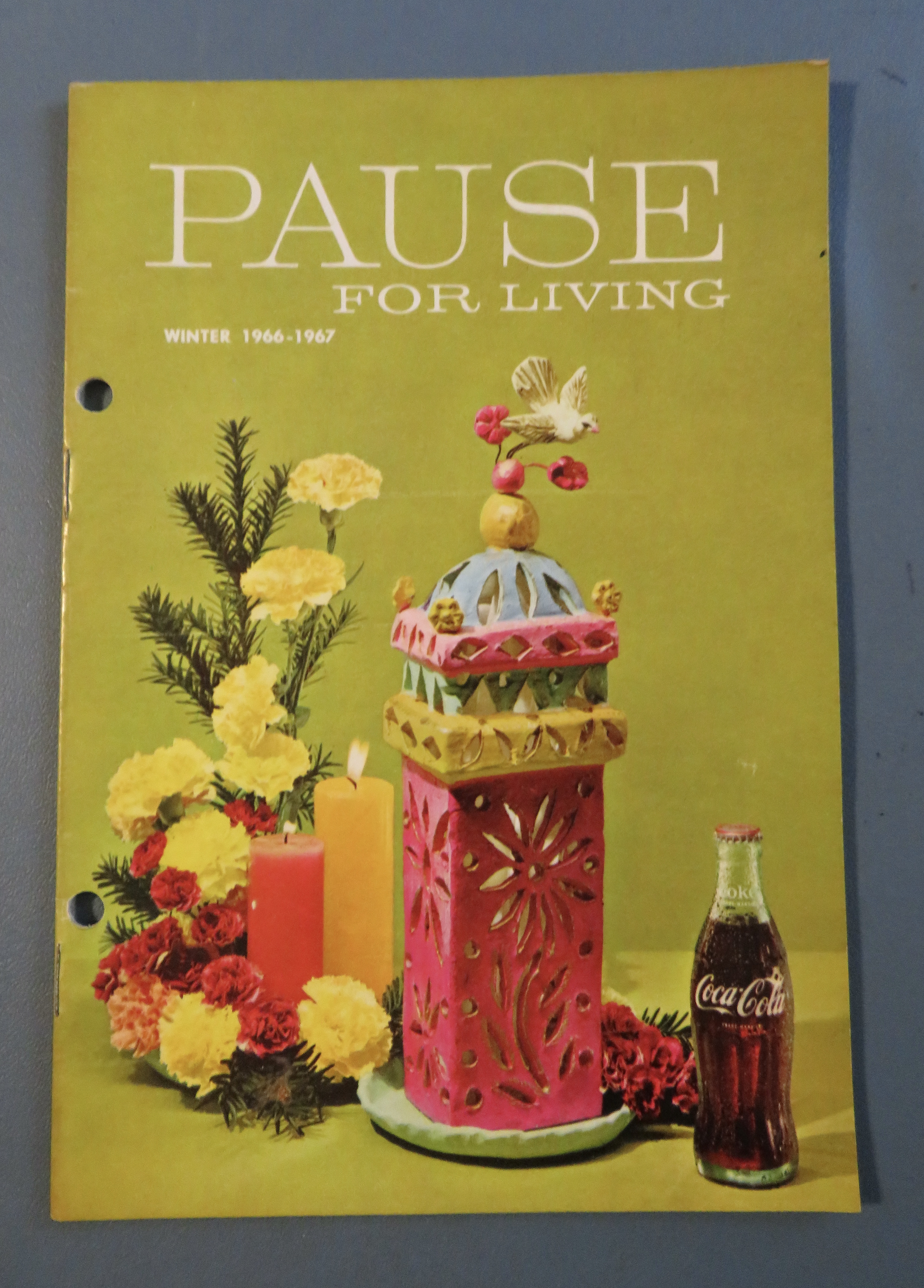 Pause For Living Magazine (Coke) Winter 1966/1967