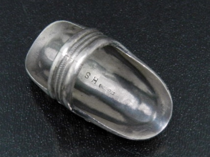 Navajo Mediterranean Coral Sterling SilverSigned  Ring