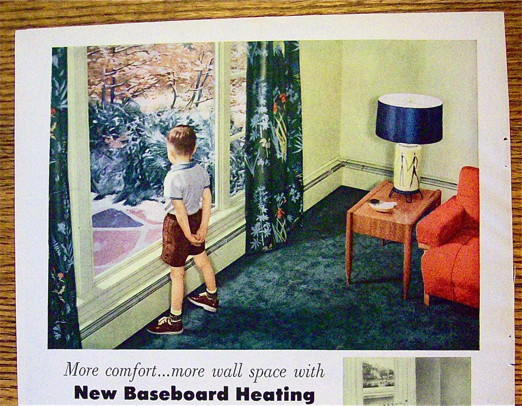 1954 American Standard Heating w/Boy In Window