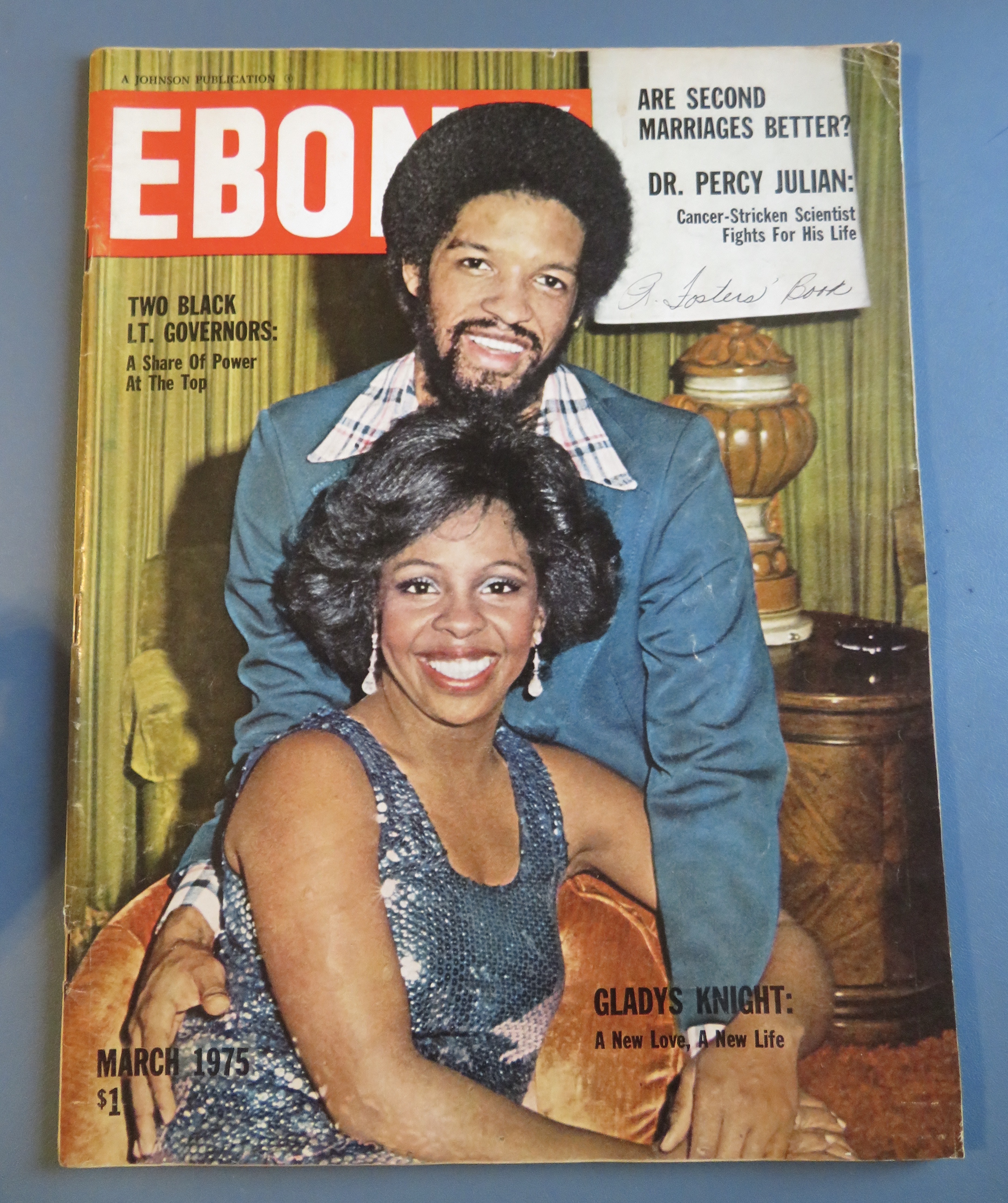 Ebony Magazine March 1975 Gladys Knight