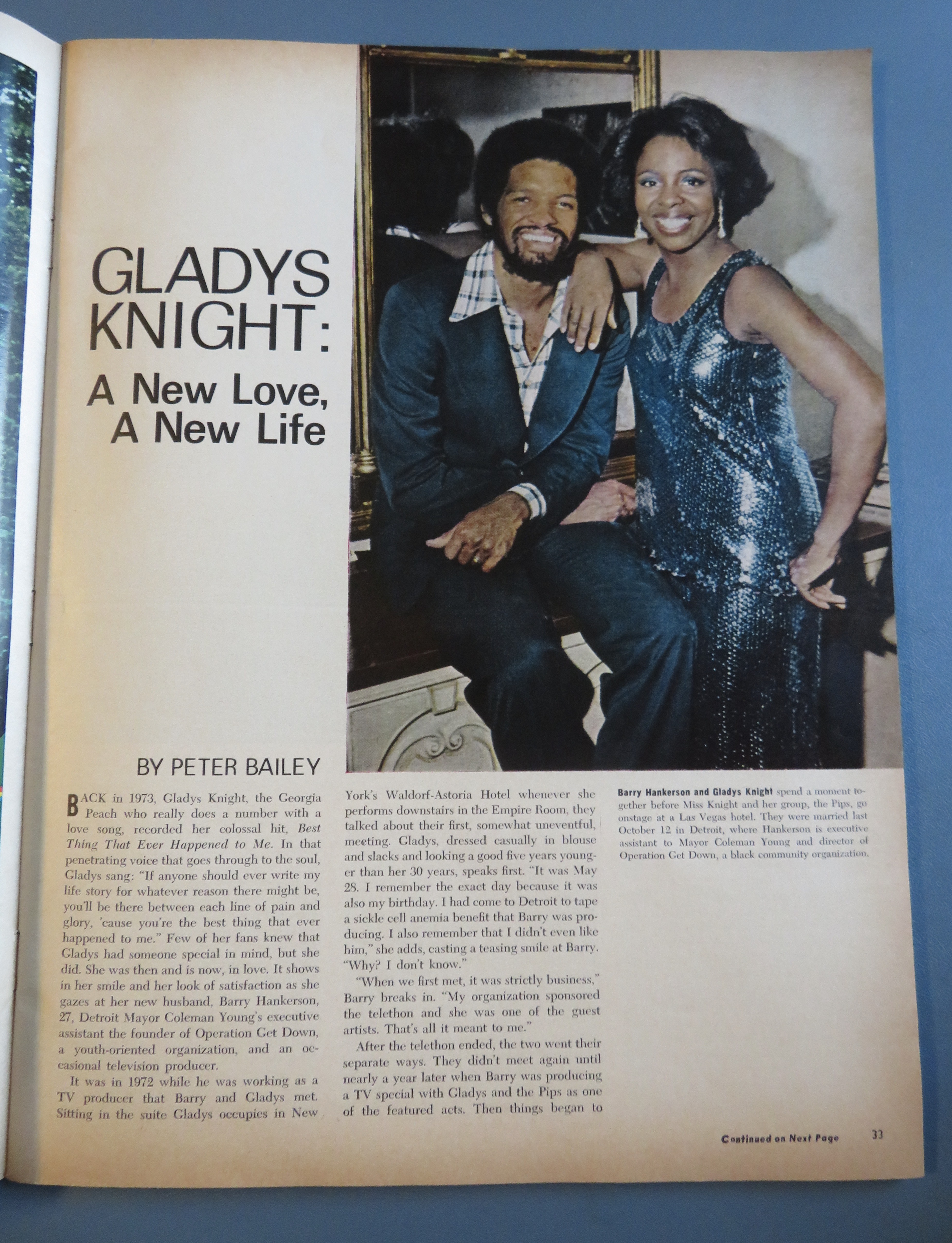 Ebony Magazine March 1975 Gladys Knight