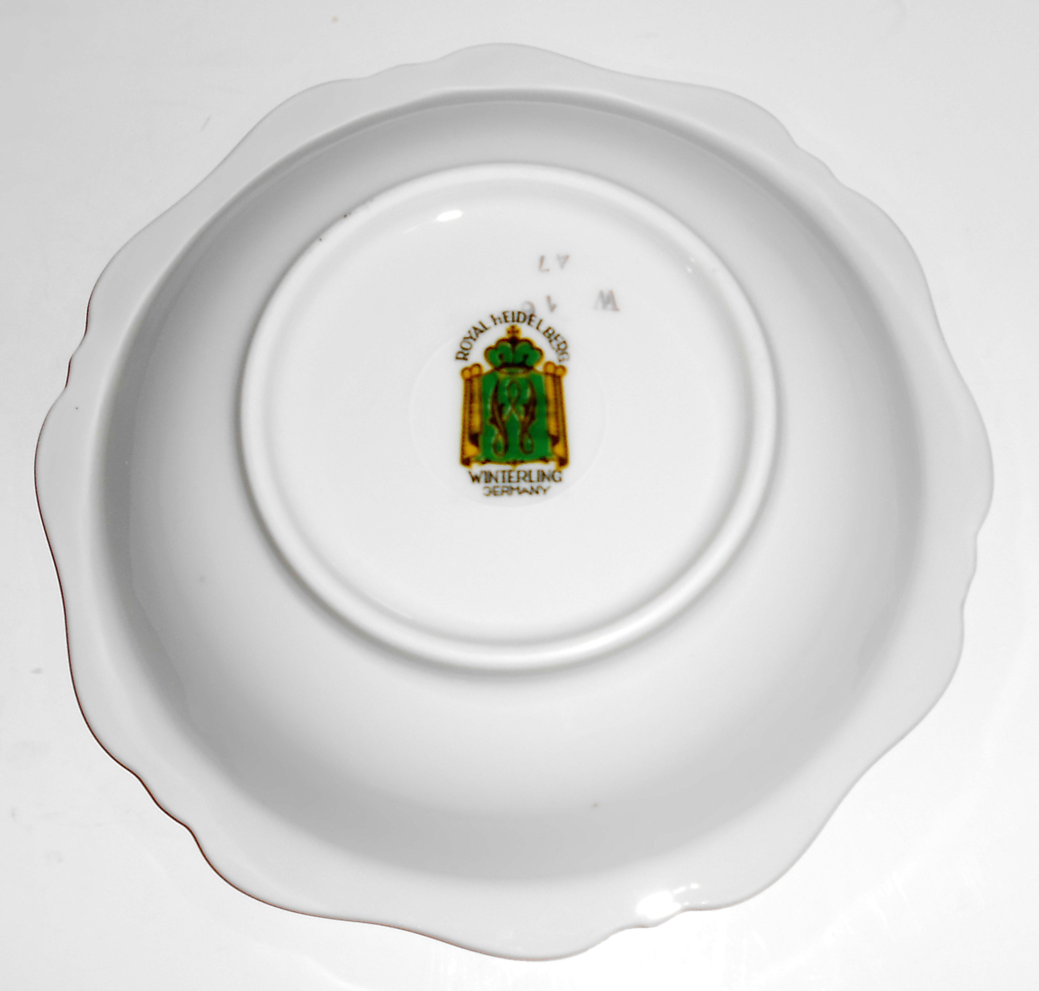 Winterling Germany Porcelain China Wild Rose Fruit Bowl
