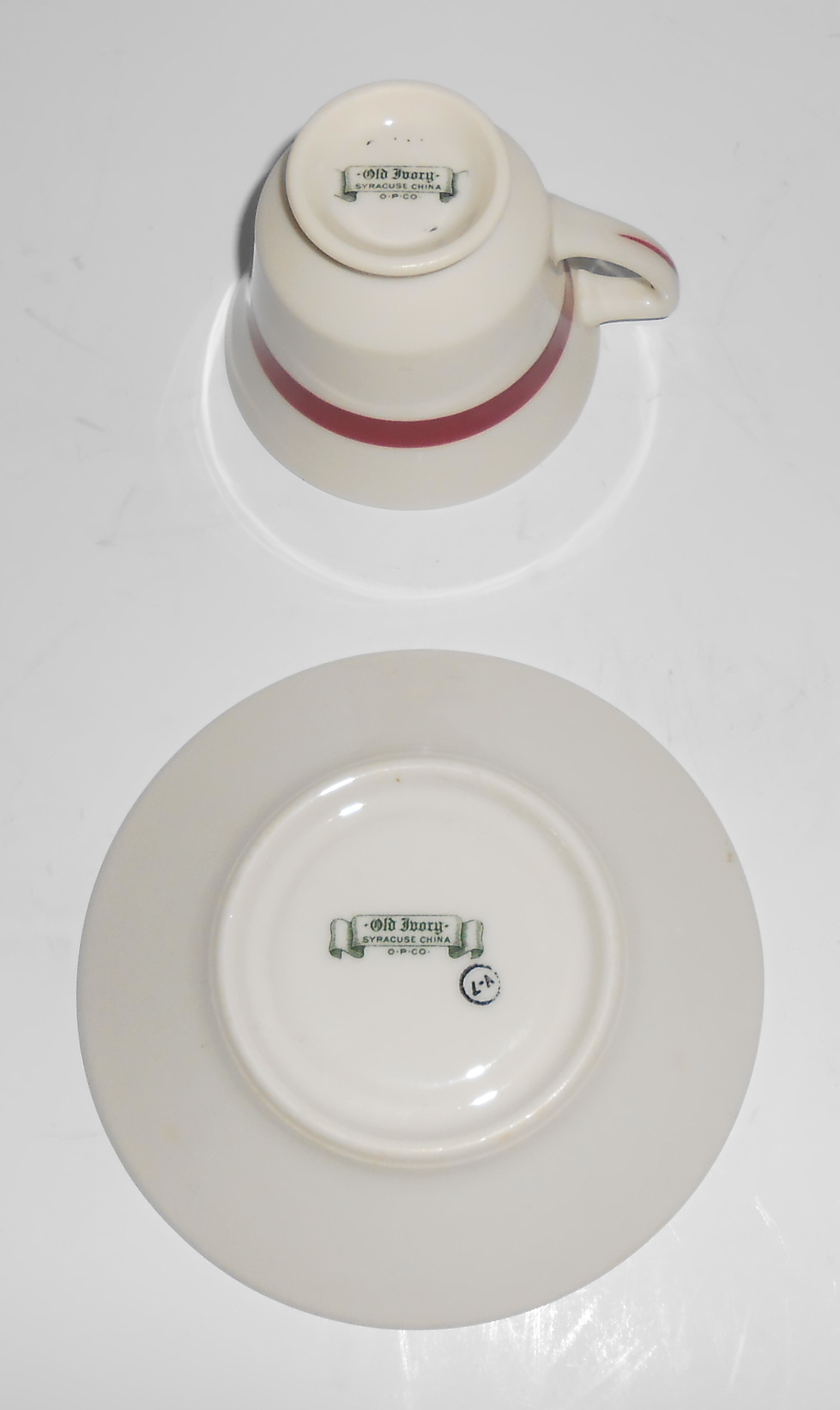 Syracuse China Restaurant Ware Madison Club Demi Cup/Sa