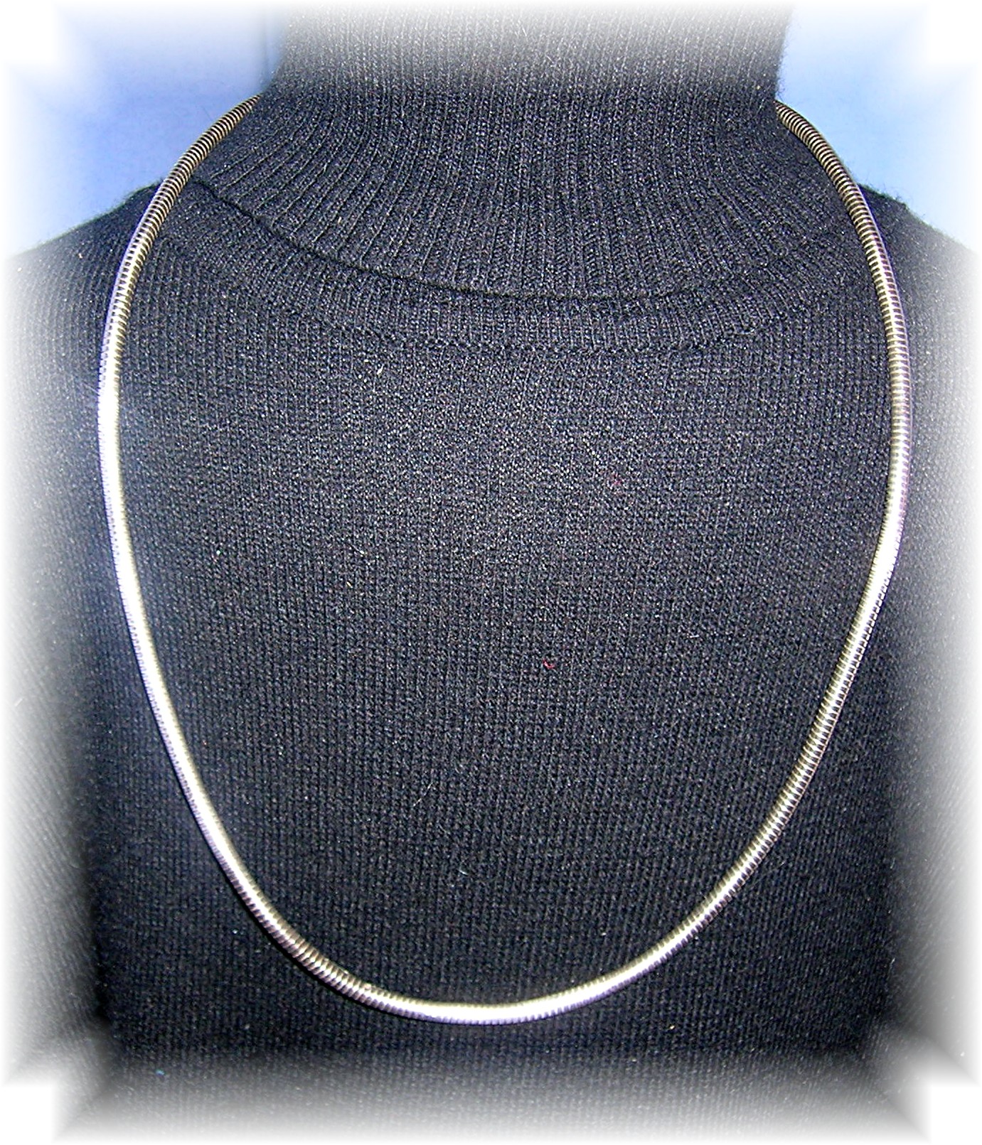 24 1/2 Inch Sterling Silver Snake Chain