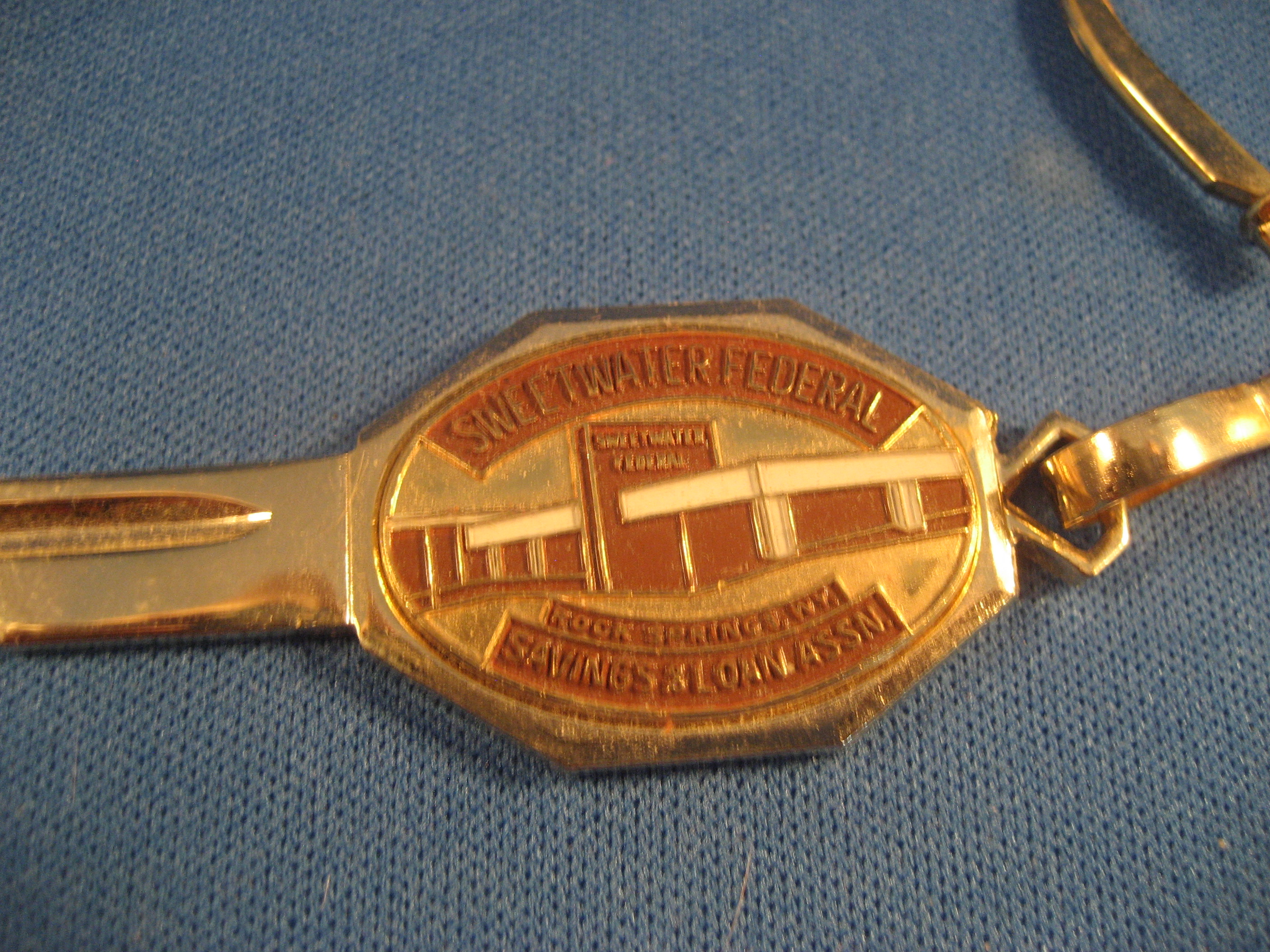 Advertising Key Blank Key Chain