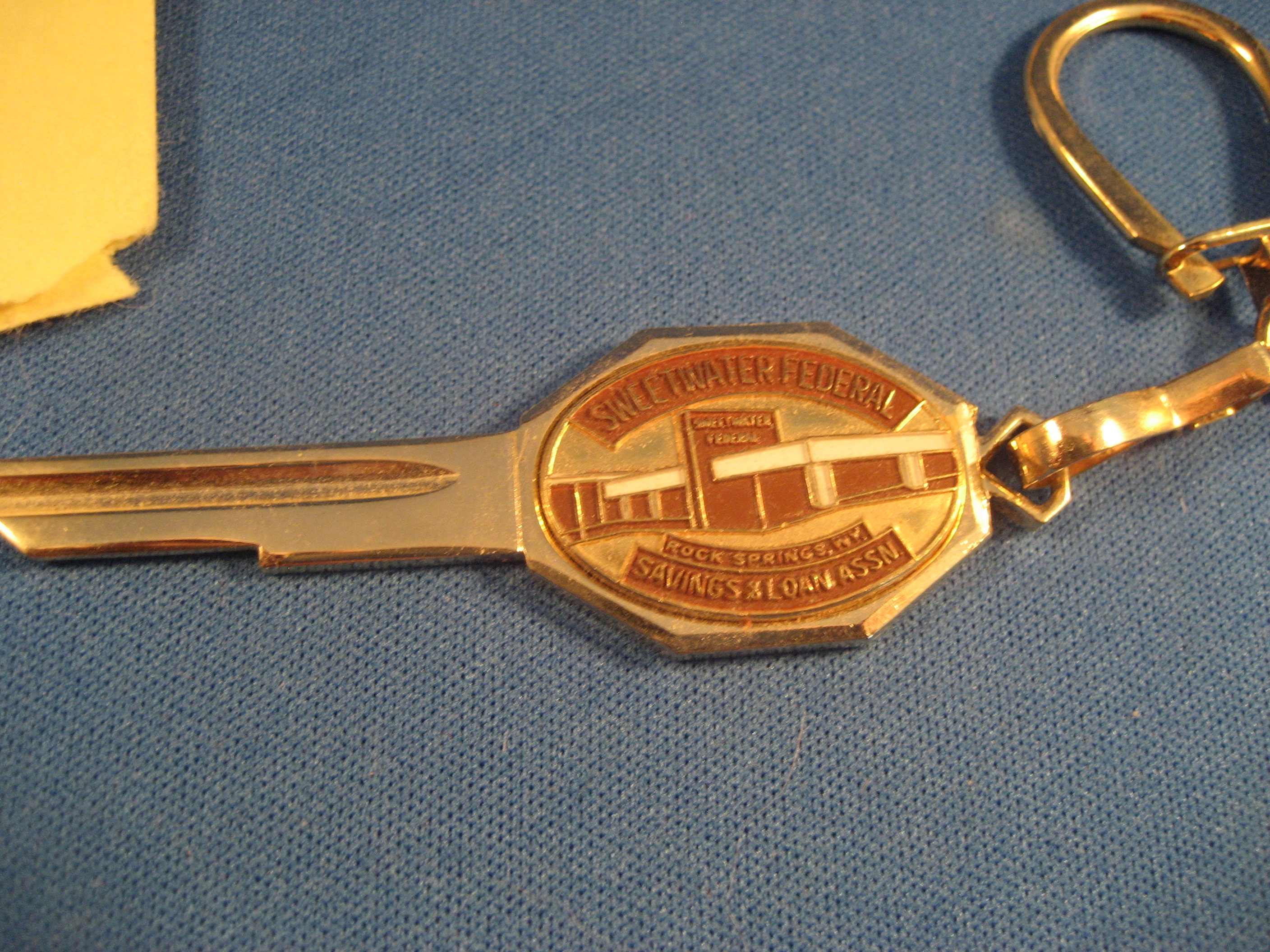 Advertising Key Blank Key Chain