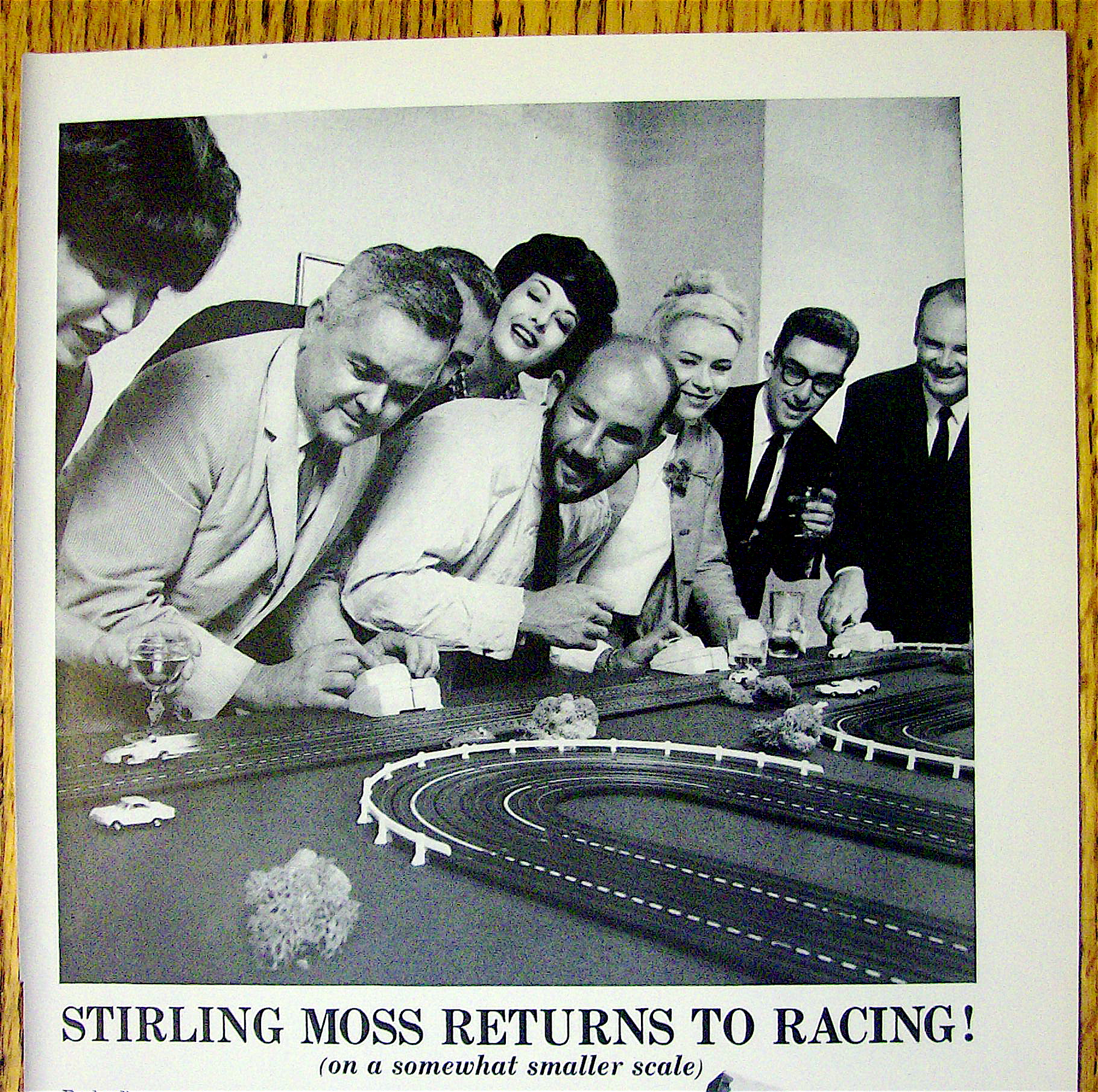 1963 Aurora Model Motoring with People & Racing Set