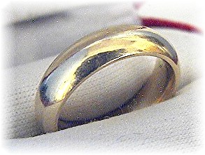 18K Yellow Gold NAMANO Comfort Wedding Band