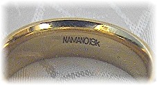 18K Yellow Gold NAMANO Comfort Wedding Band
