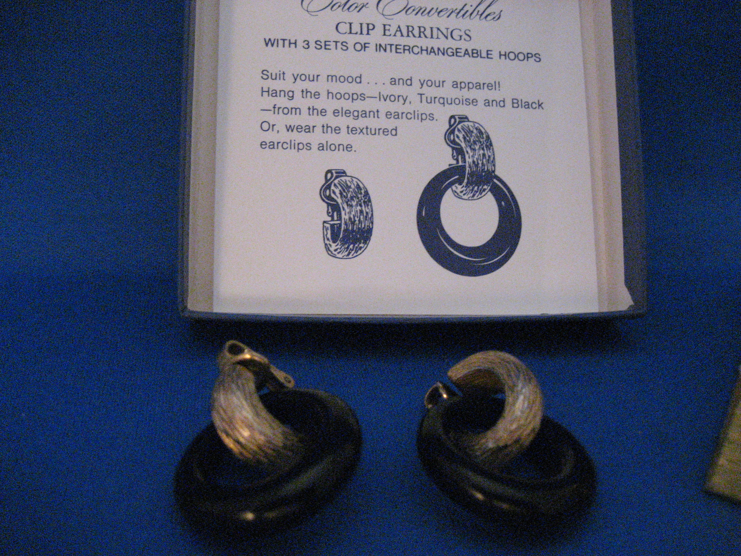 Color Convertible Clip on Earrings