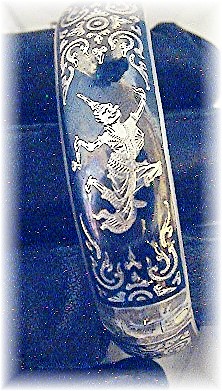 Sterling Silver Bangle Bracelet SIAM
