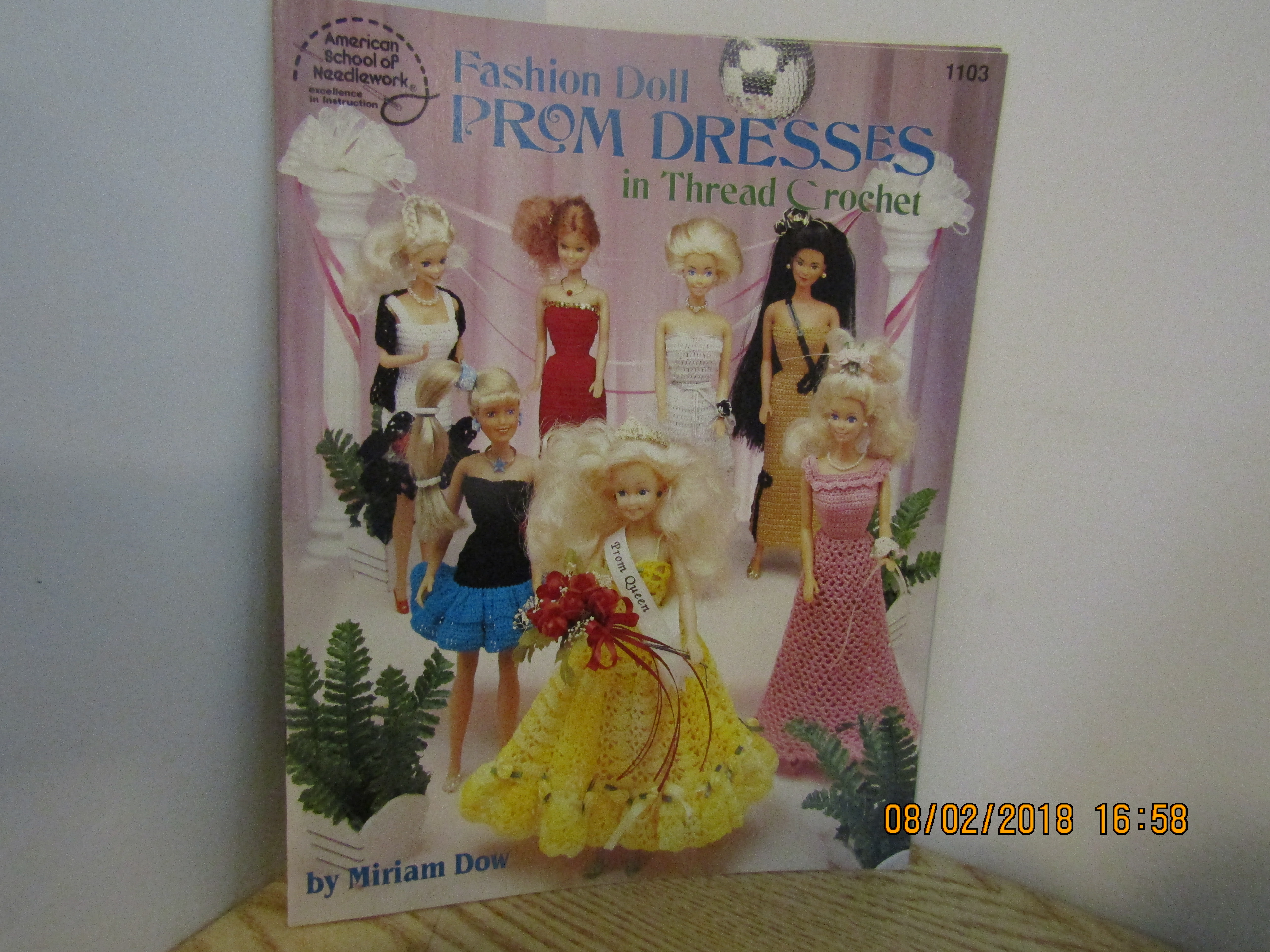 ASN Fashion Doll Prom Dresses In Thread Crochet  # 1103