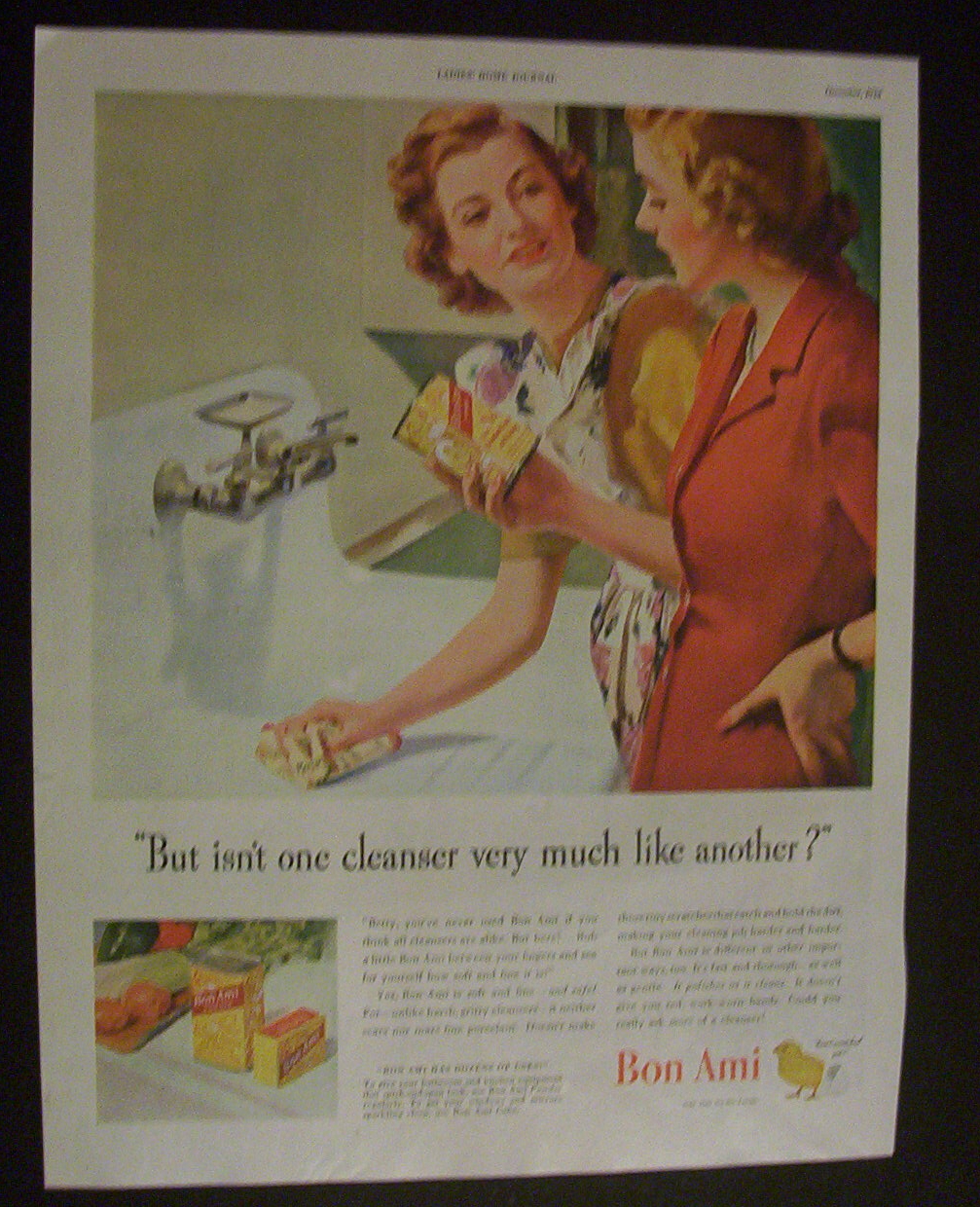 1944  Bon  Ami  Powder