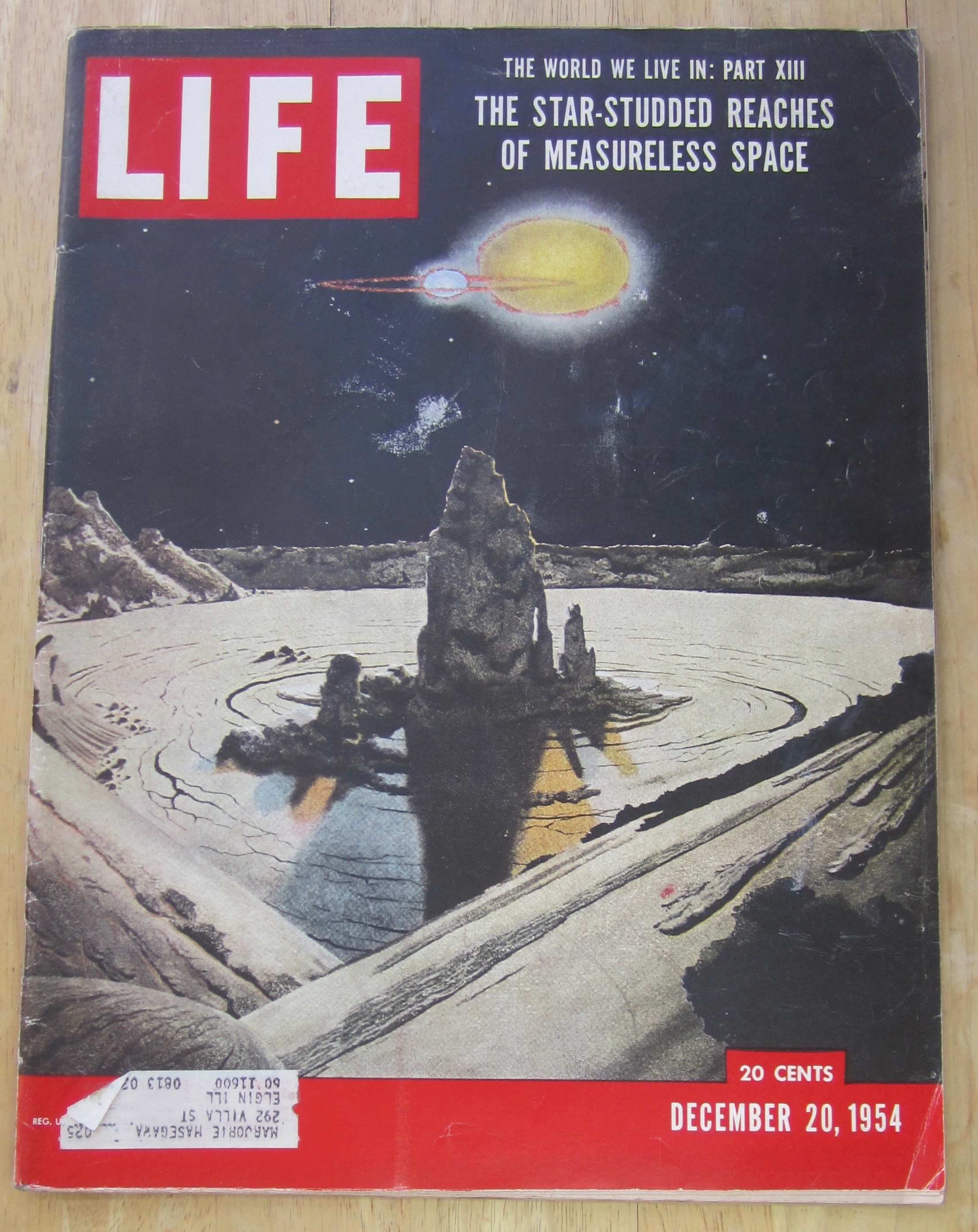 Life Magazine-December 20, 1954-Measureless Space