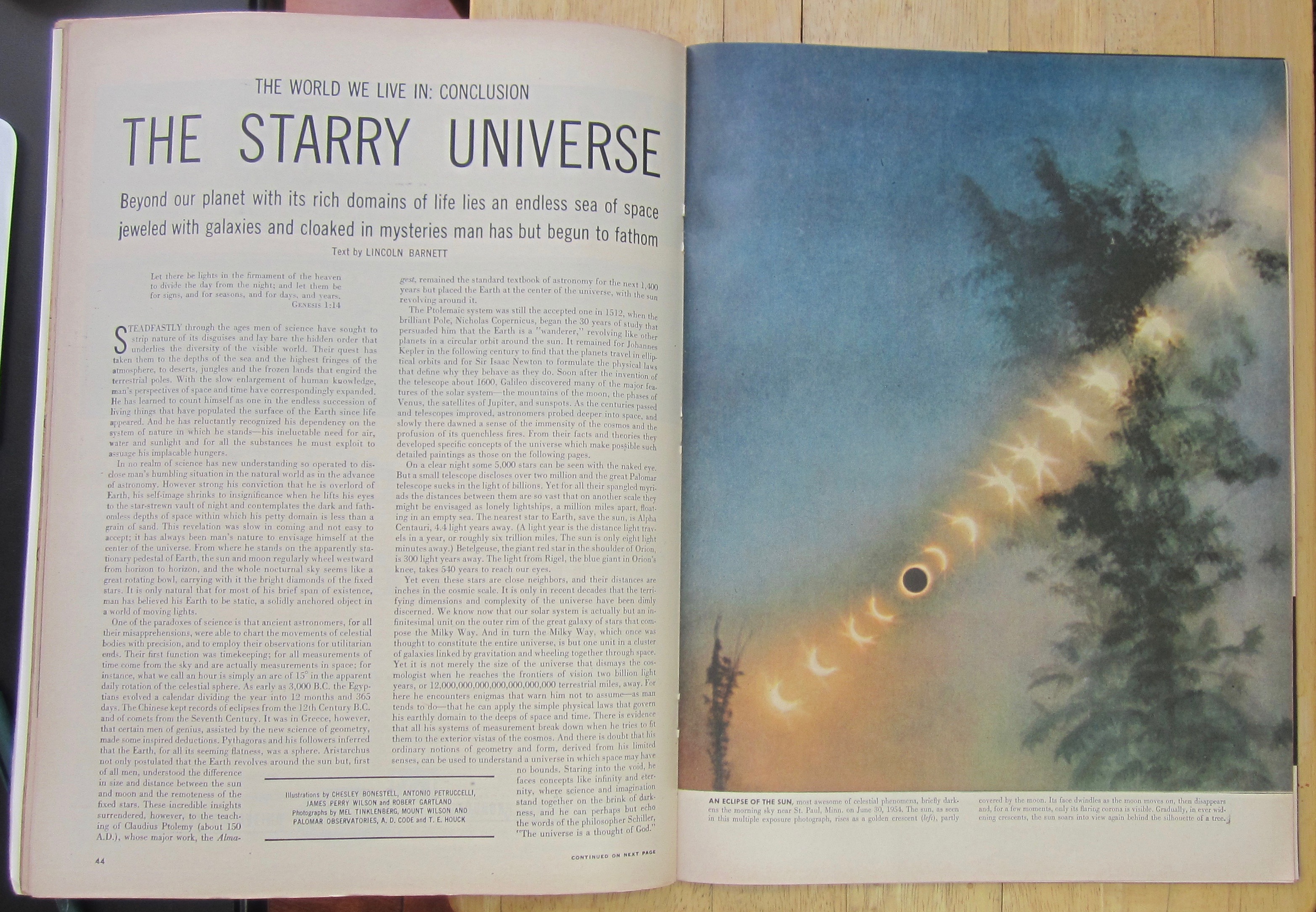 Life Magazine-December 20, 1954-Measureless Space