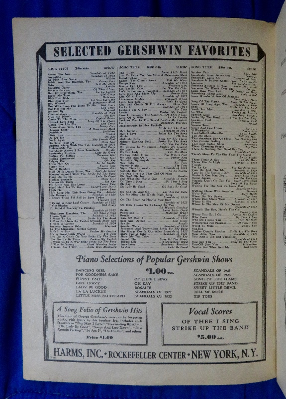 Sheet Music For 1922 Limehouse Blues with Fred Astaire & Lucille Bremer (Ziegfeld Follies Cover)