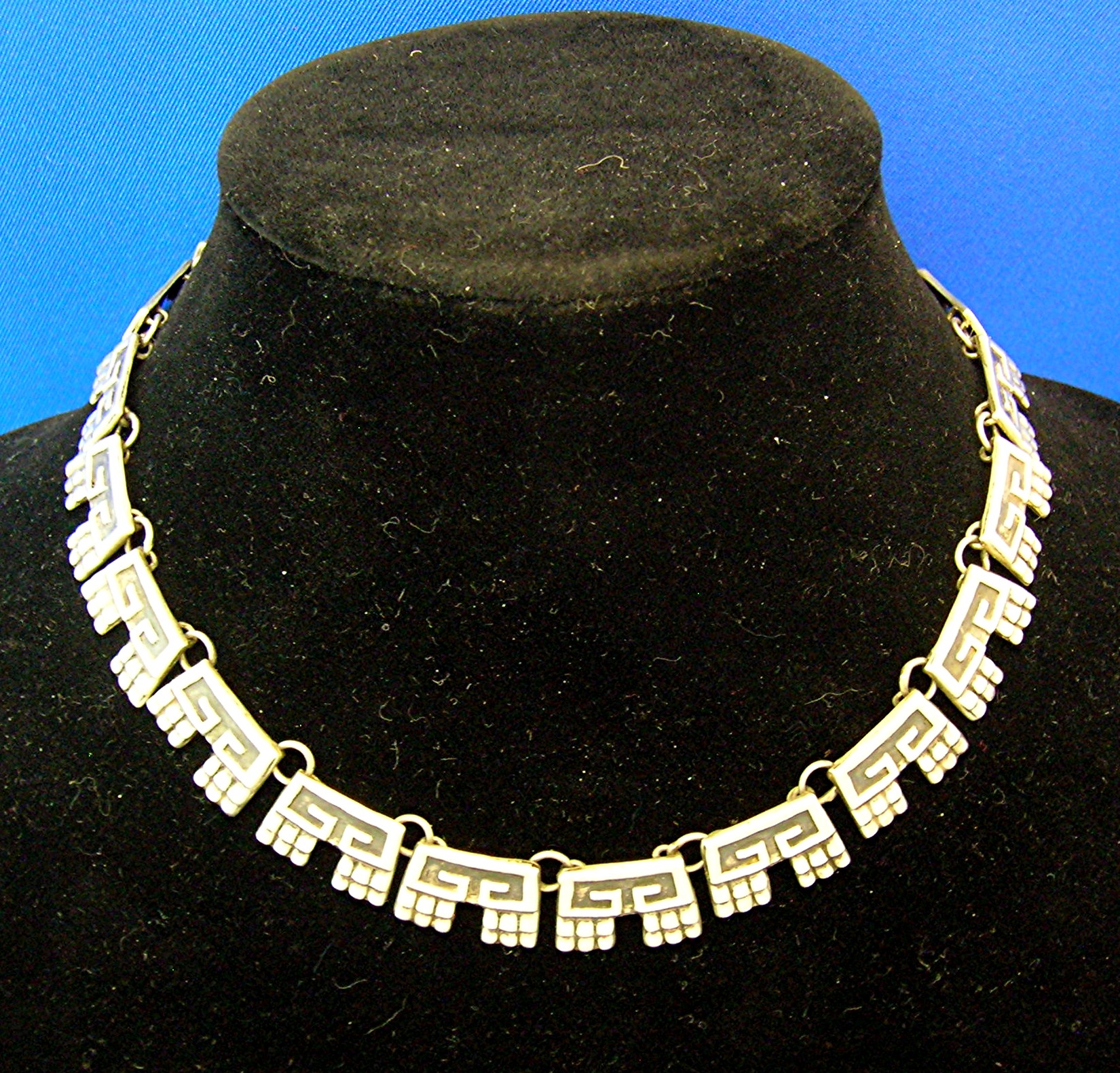 Alfred Villasana Taxco Mexico Sterling Silver Necklace
