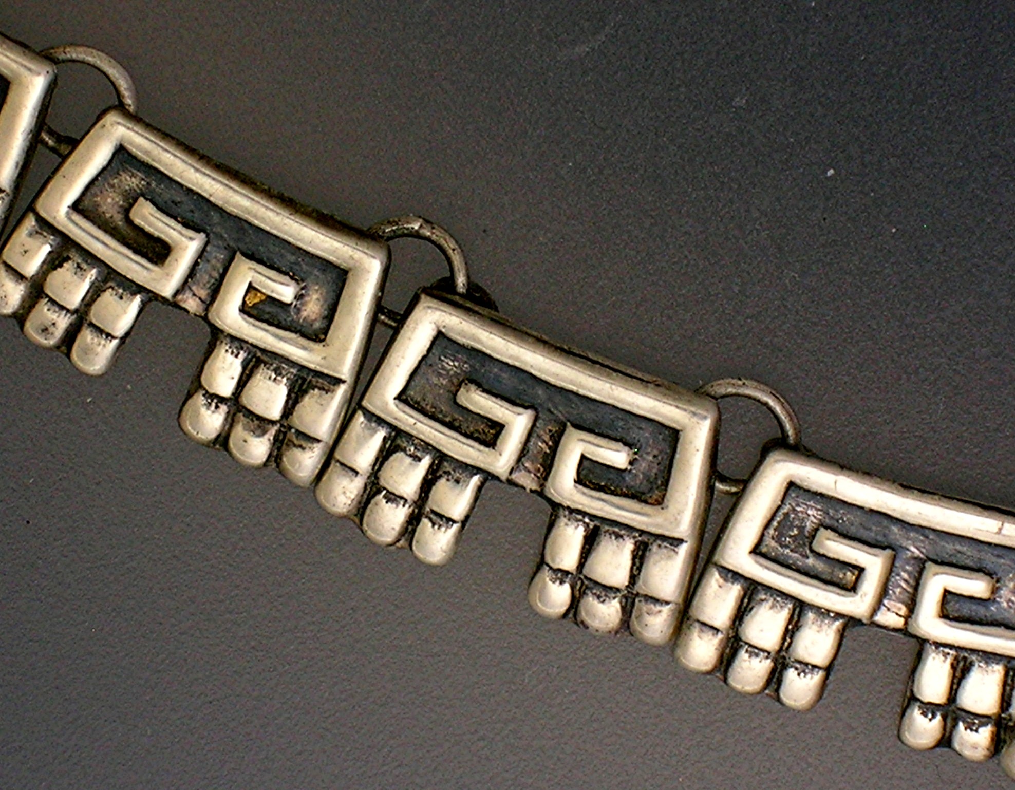 Alfred Villasana Taxco Mexico Sterling Silver Necklace