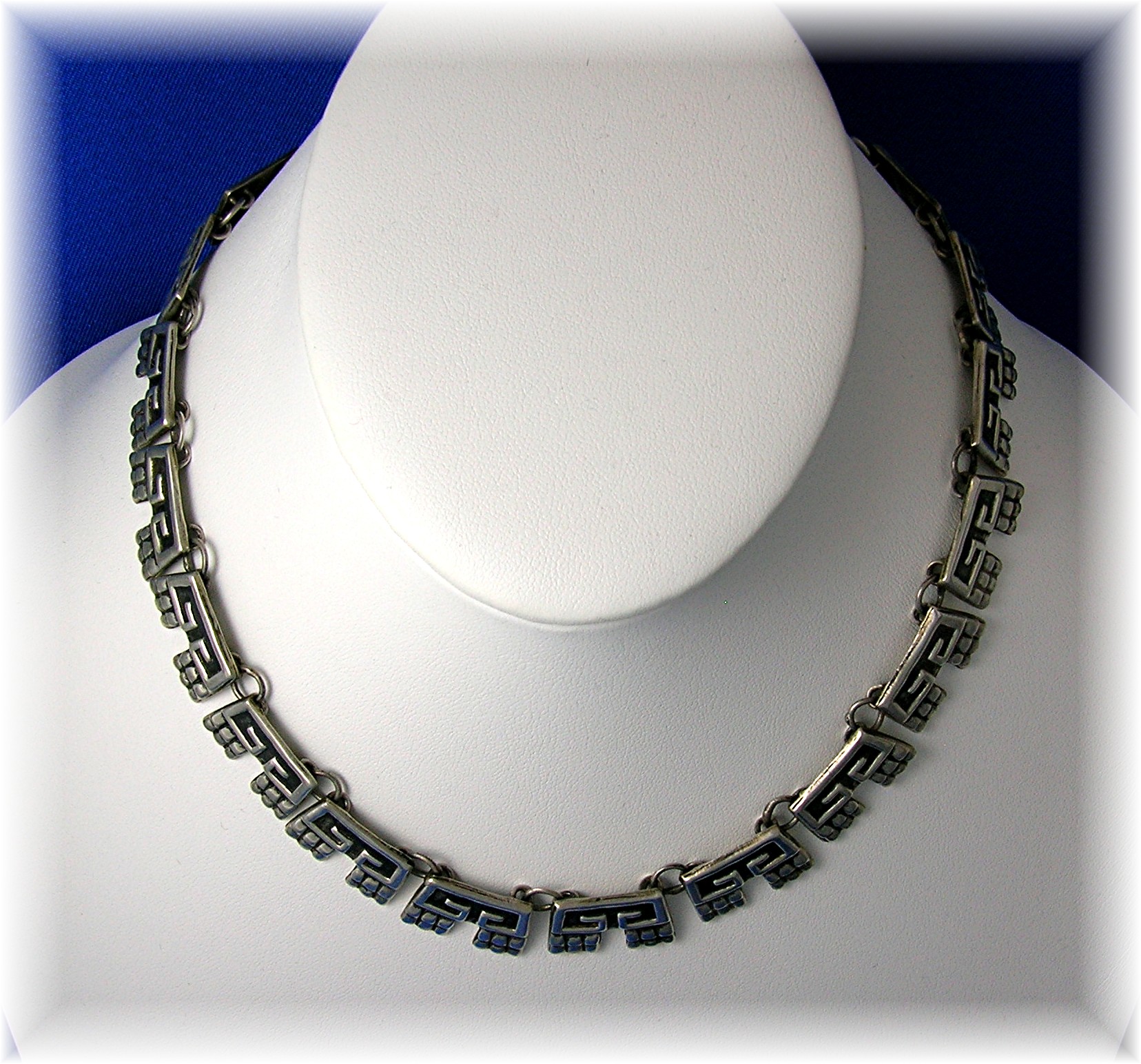 Alfred Villasana Taxco Mexico Sterling Silver Necklace