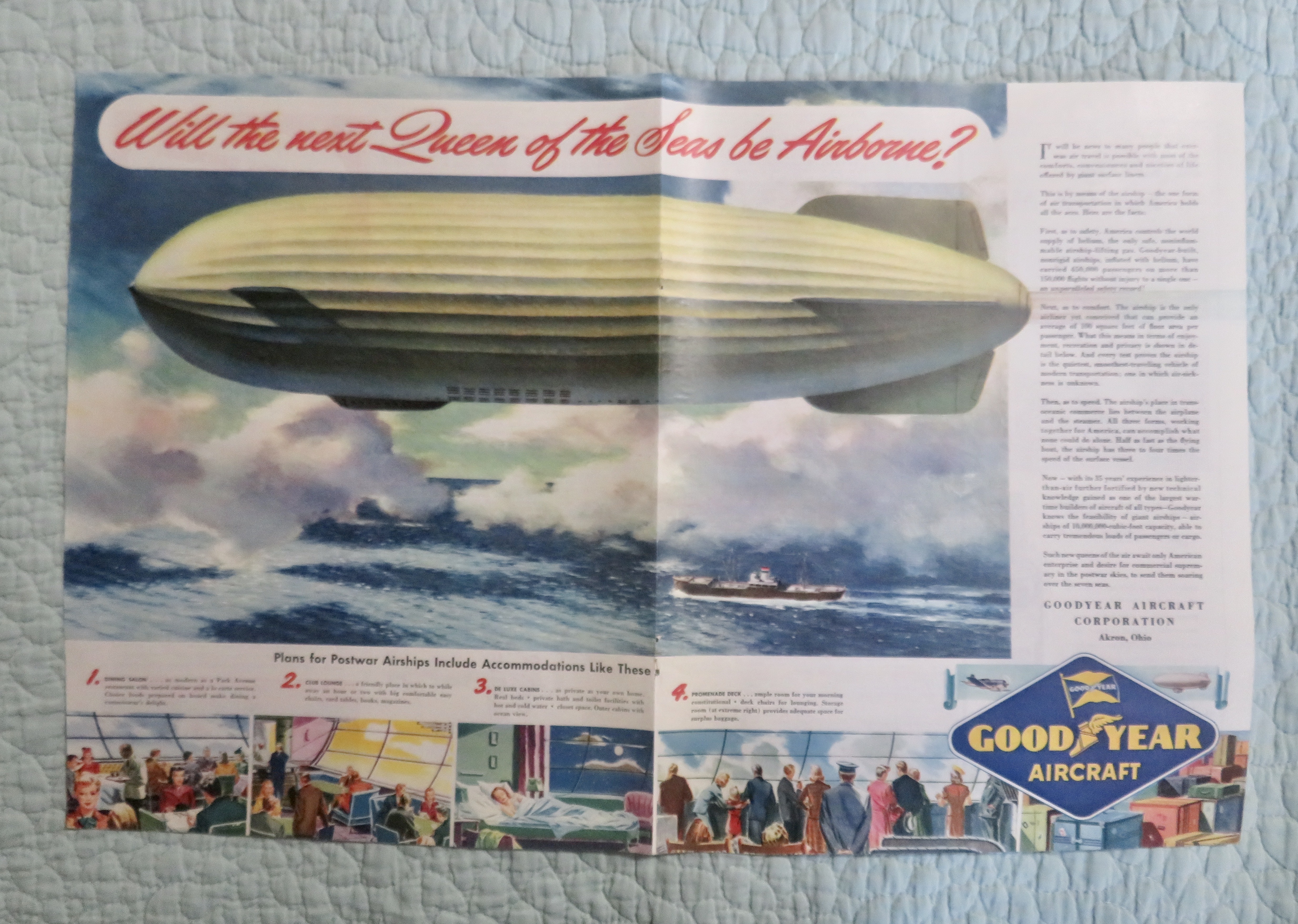 1945 Good Year with Post War Airships