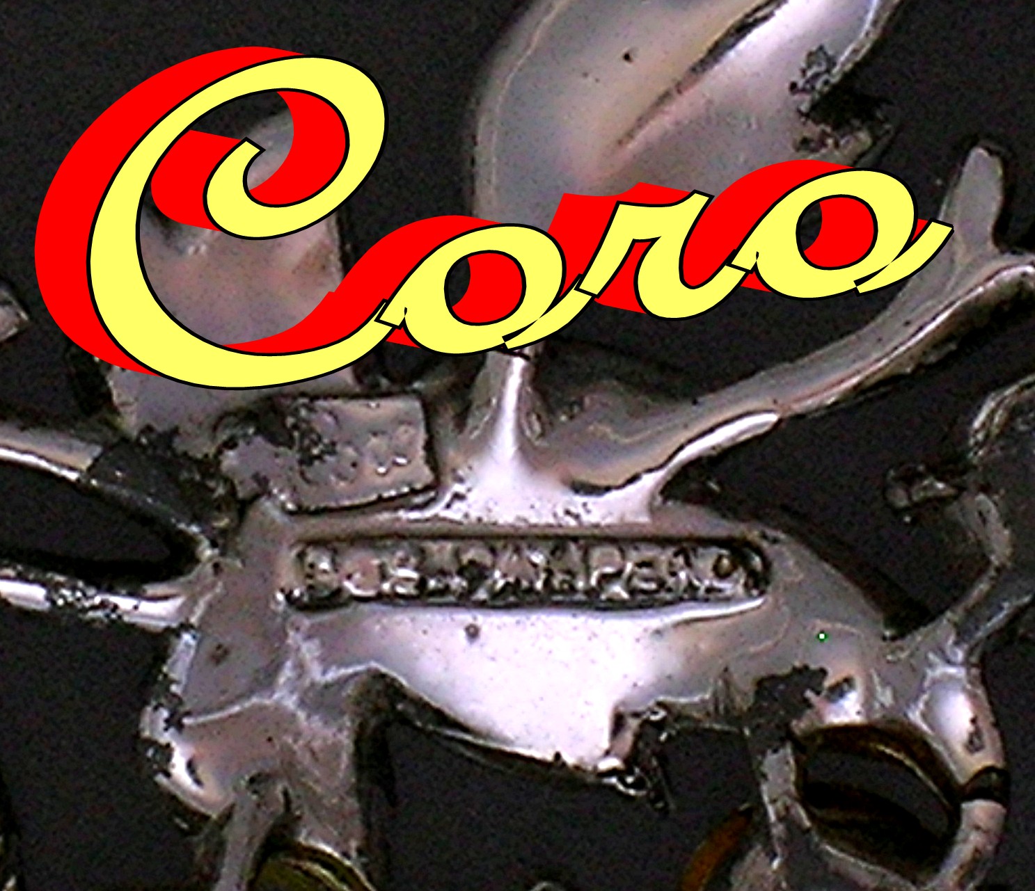 Coro Rhinestone Necklace ......