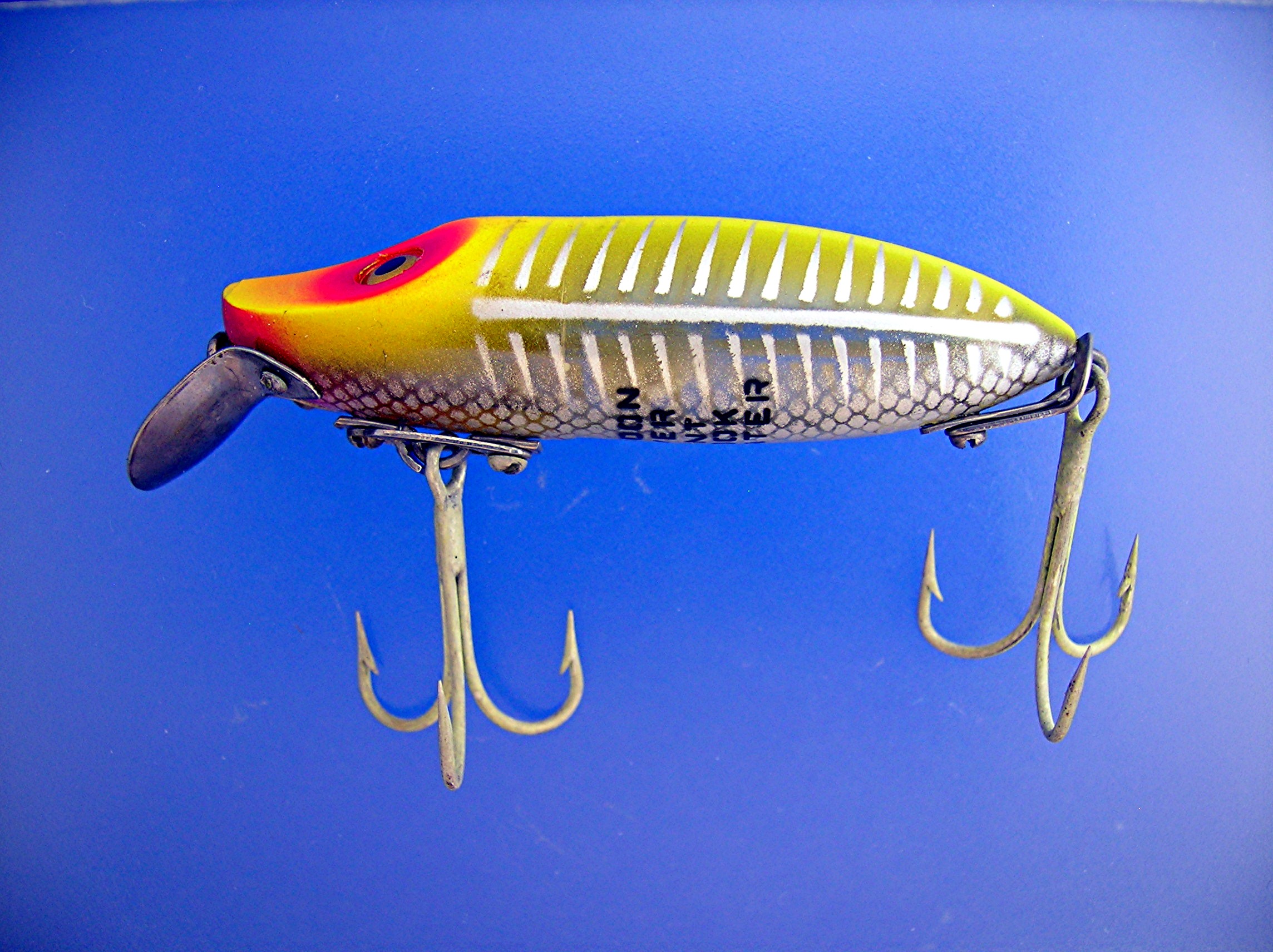 Fishing Lures Lot of 4, Creek Chub, Pico, Heddon, Hula