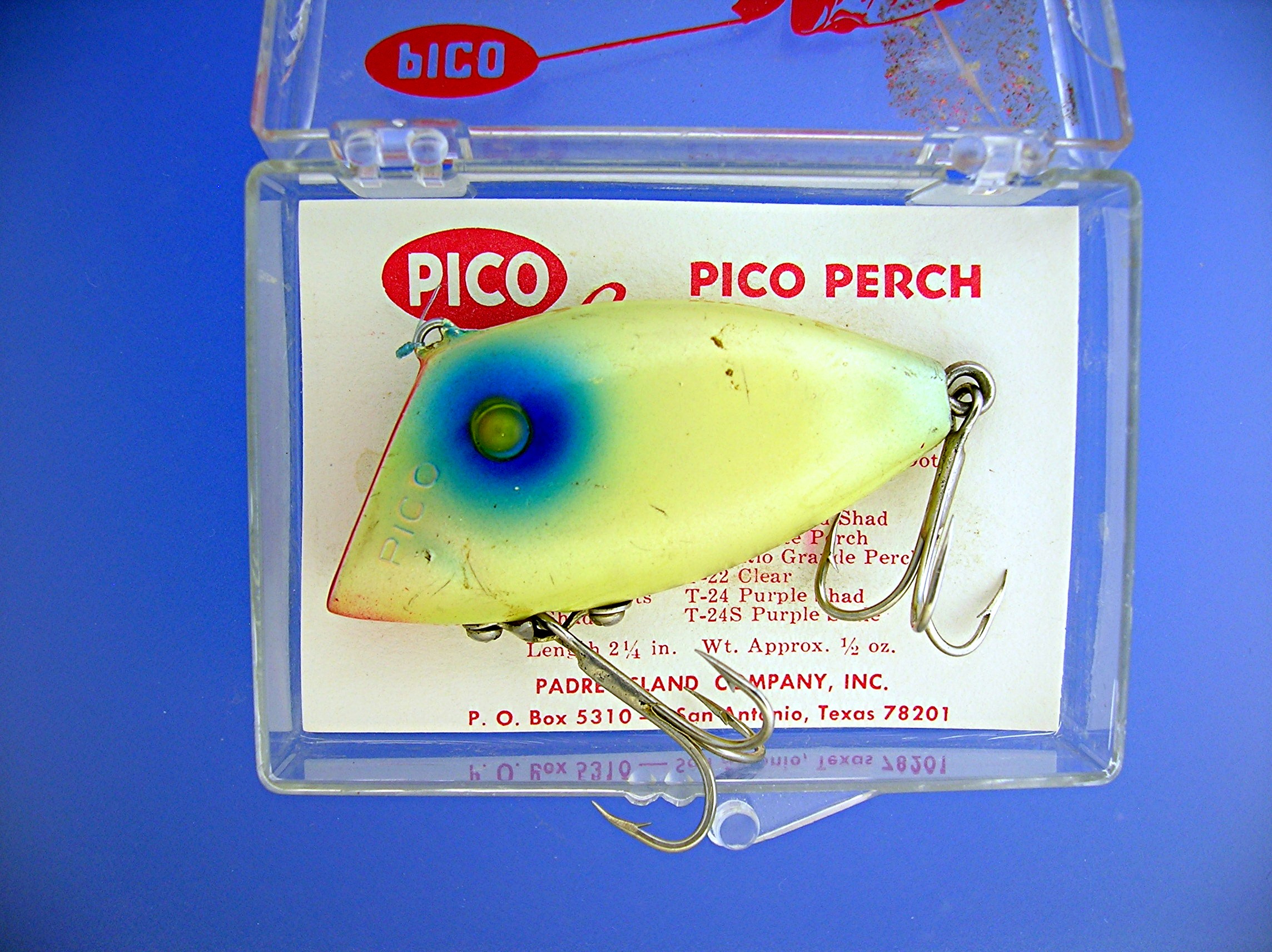 Fishing Lures Lot of 4, Creek Chub, Pico, Heddon, Hula