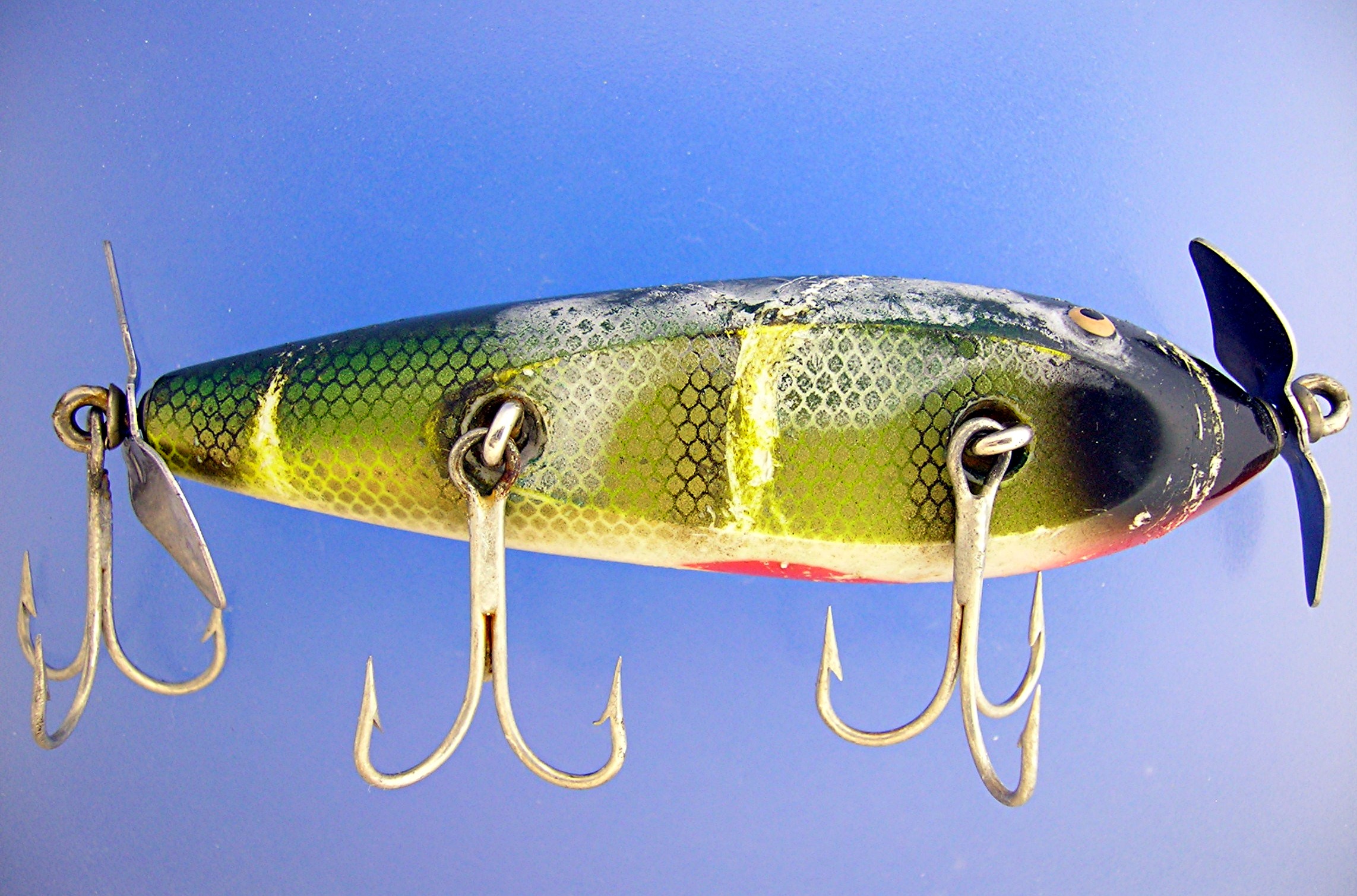 Fishing Lures Lot of 4, Creek Chub, Pico, Heddon, Hula