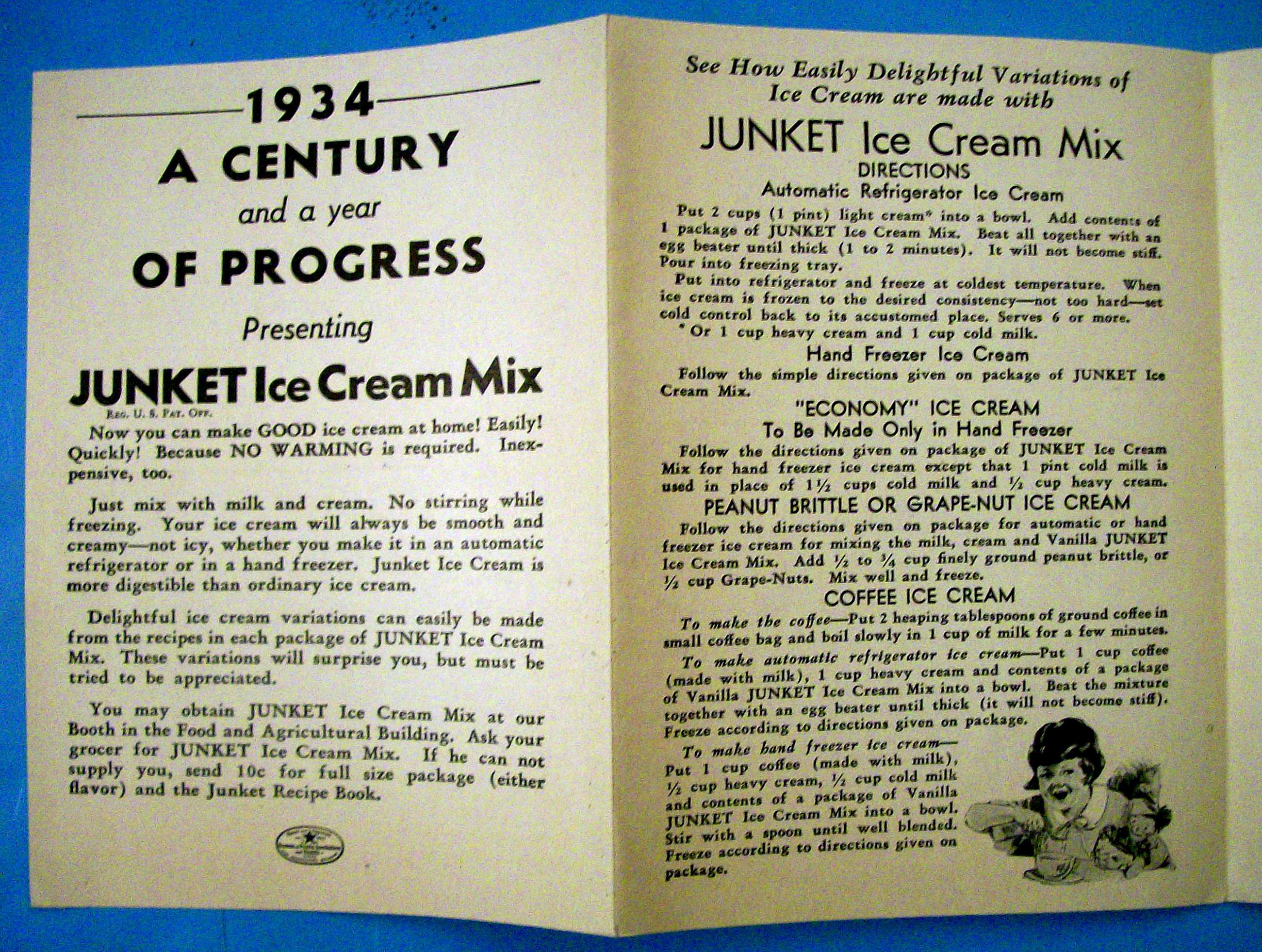 1933 Century Of Progress, Junket Brochure