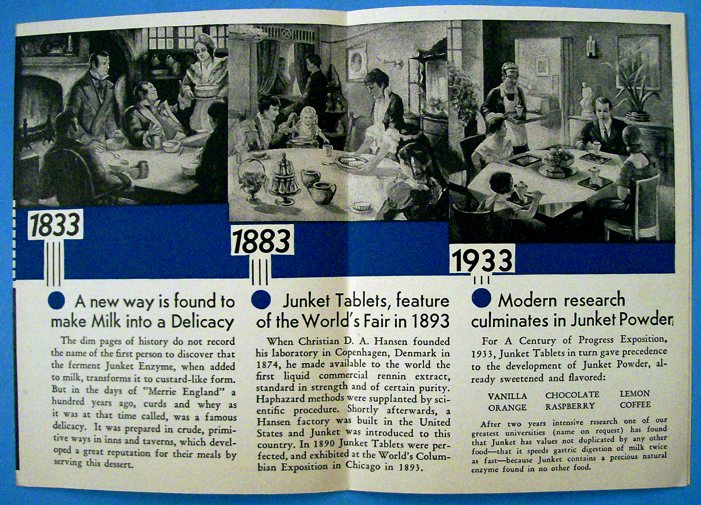 1933 Century Of Progress, Junket Brochure