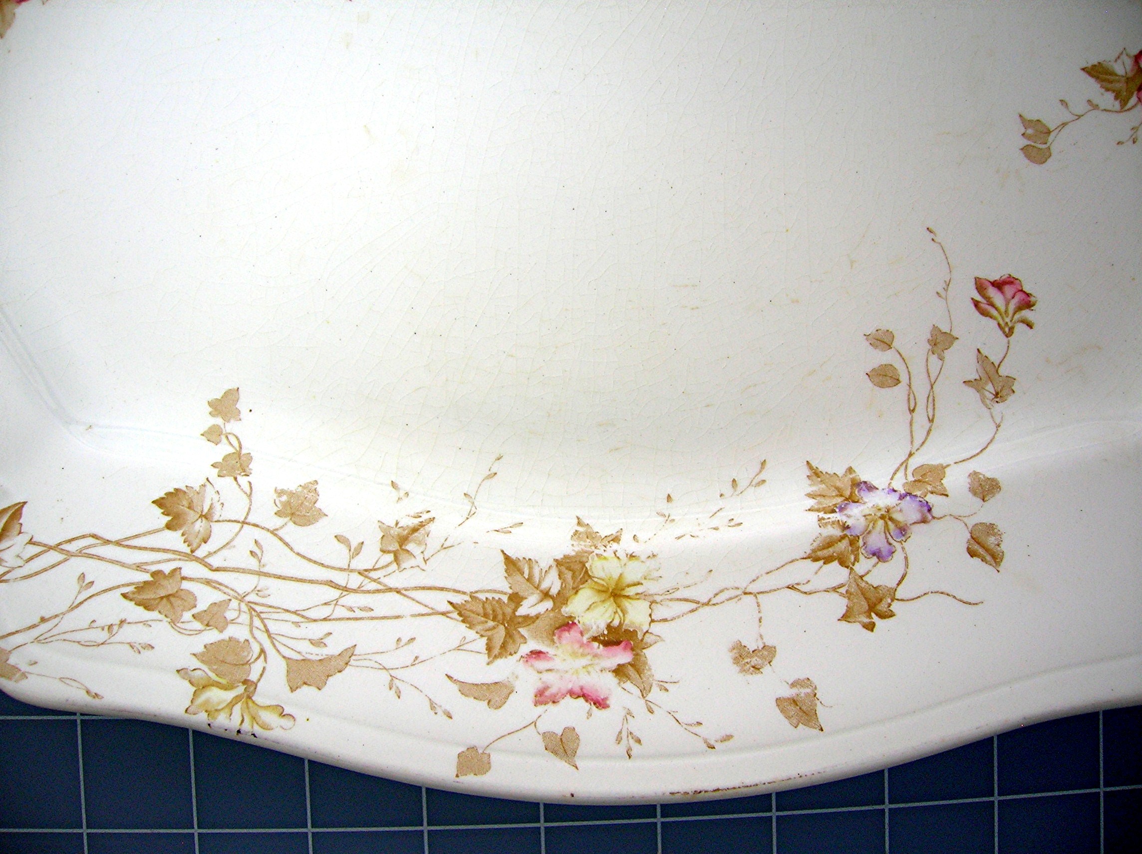 Royal Semi Porcelain  Transfer Ware Johnson Bros Platte