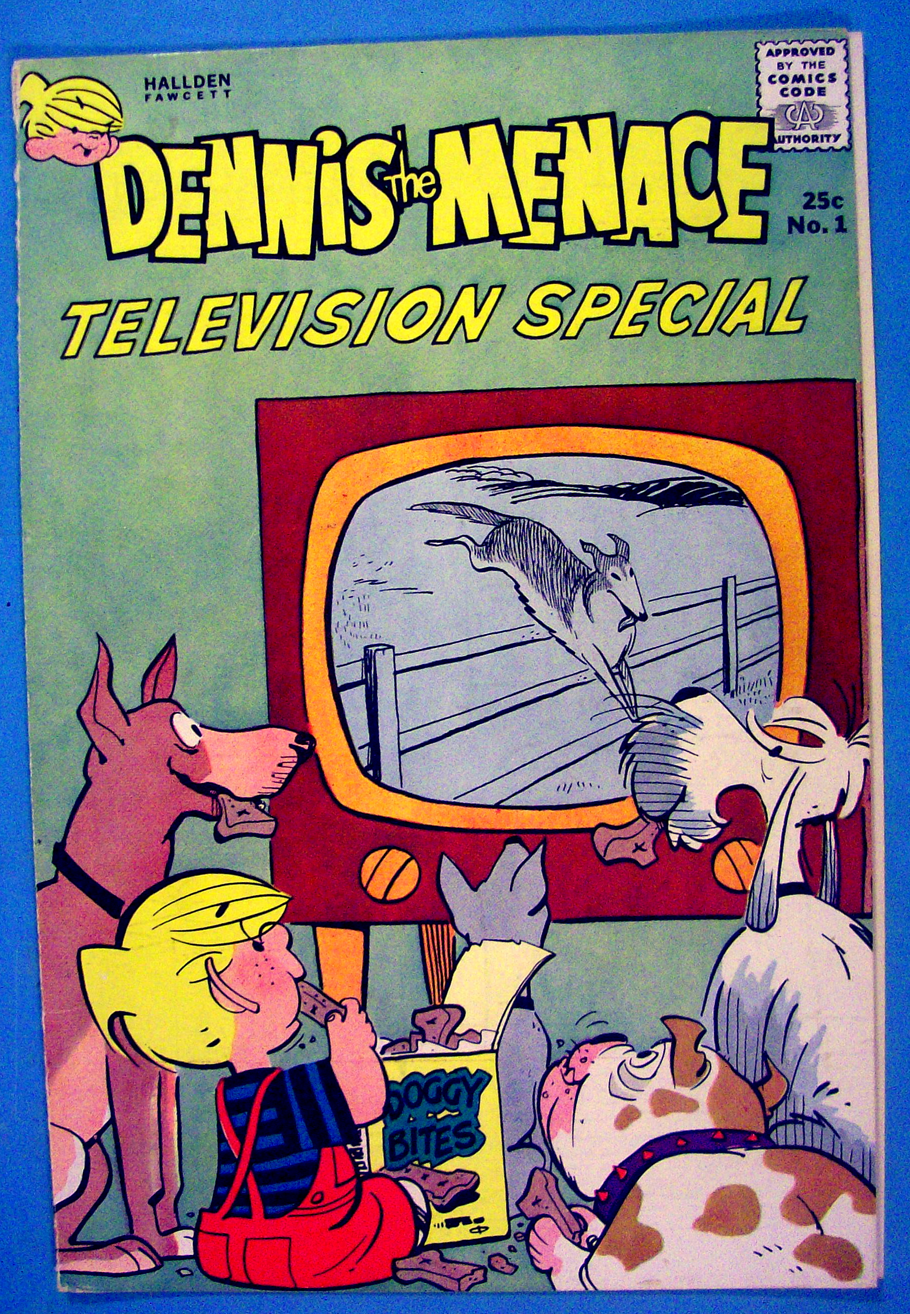 Dennis The Menace Comic Cover #1 TV Special 1961