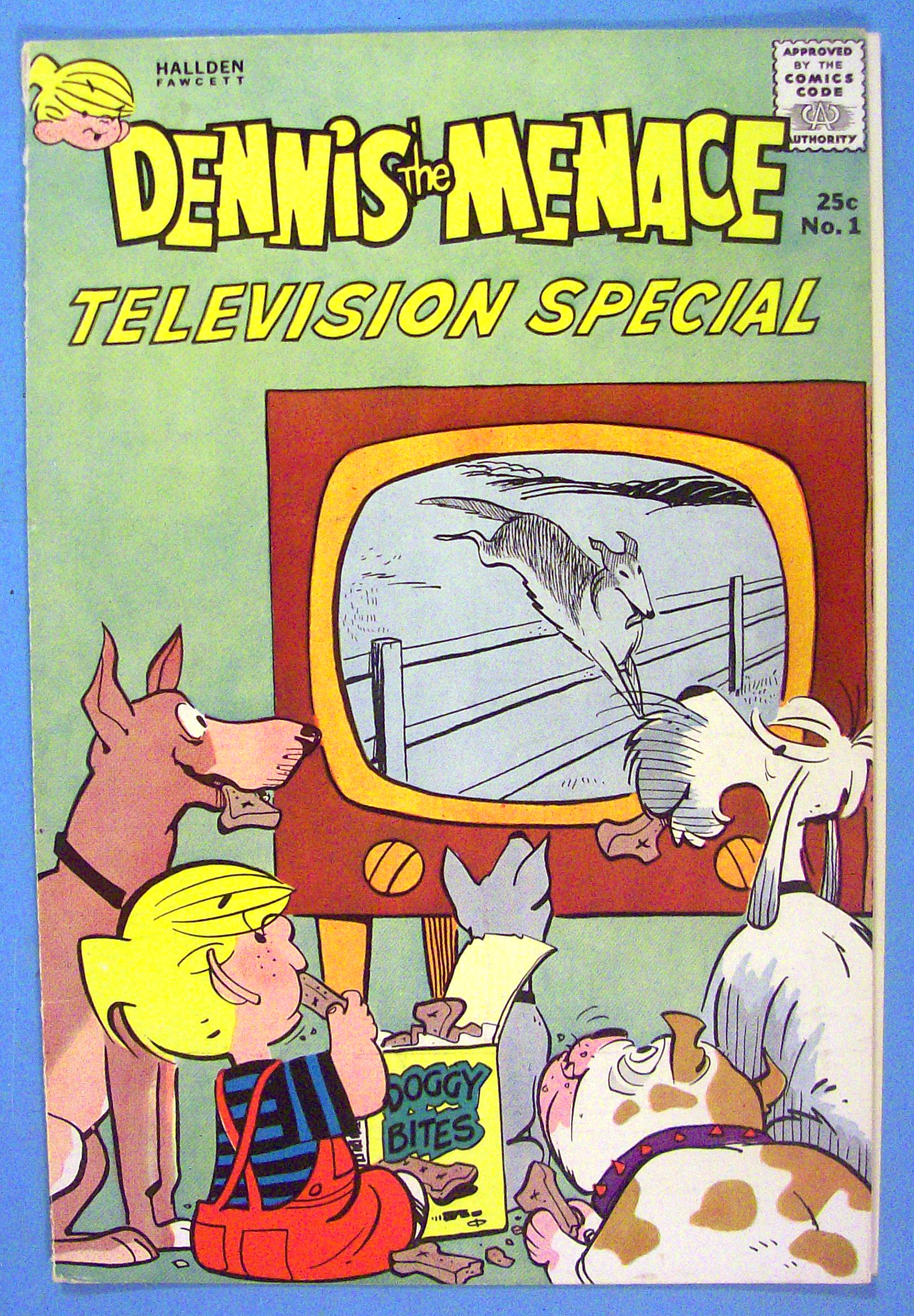Dennis The Menace Comic Cover #1 TV Special 1961