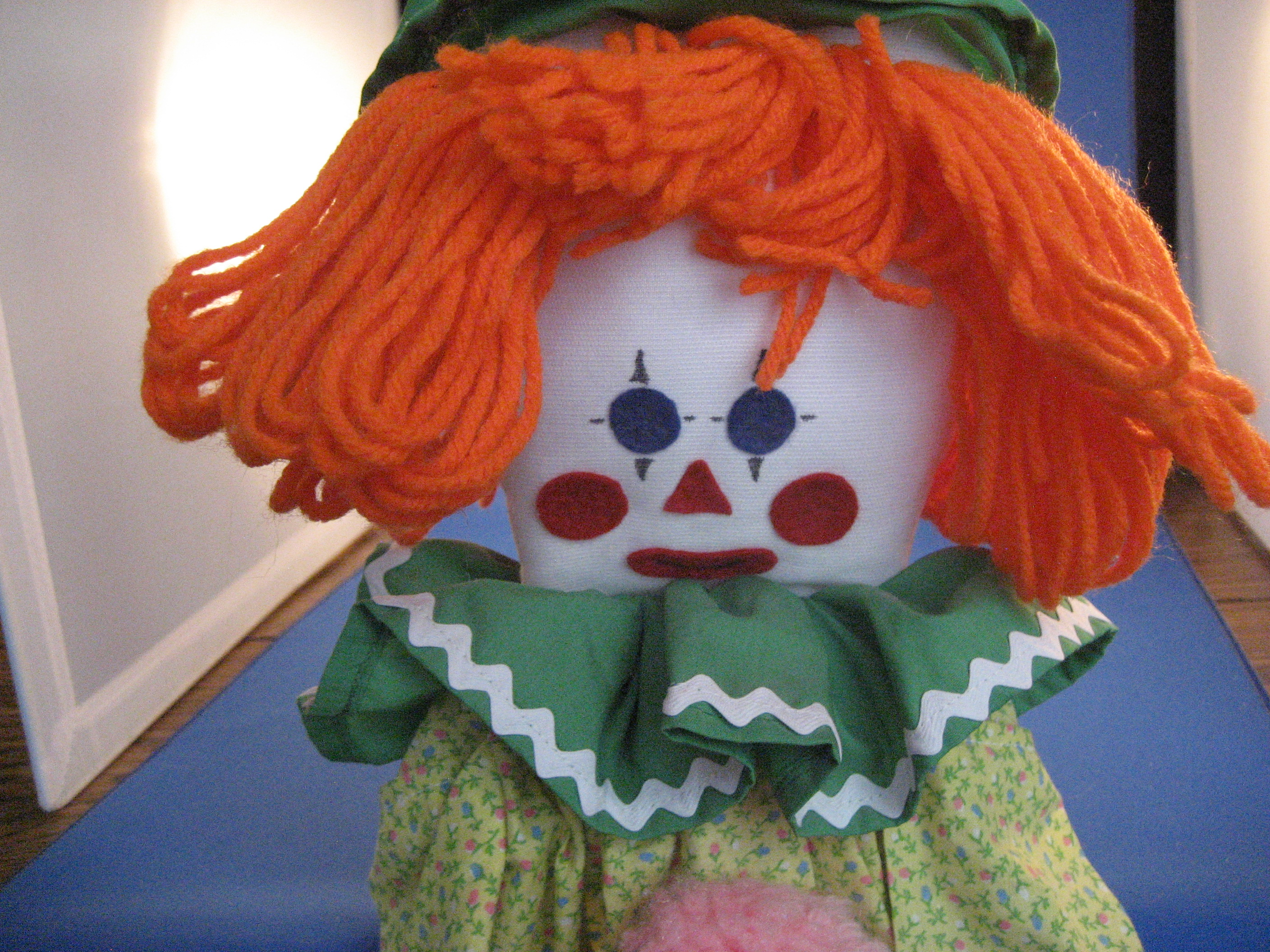 Pajama or Diaper Clown Holder